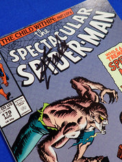 Spectacular Spider-Man #179 - SIGNED by Stan Lee - NM (9.4) w/ COA