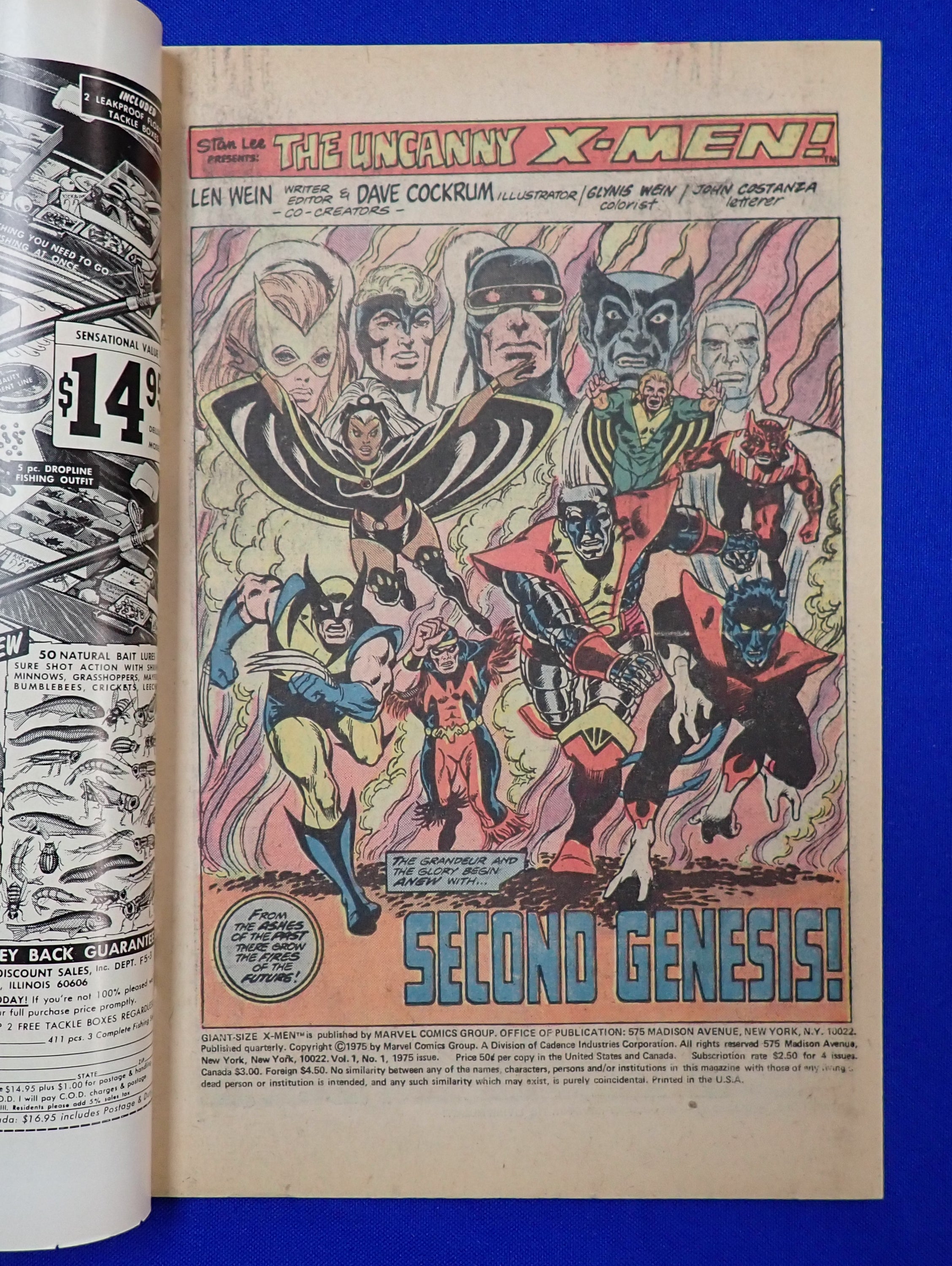 Giant-Size X-Men #1 (1975) - FN/VF (7.0) - 1st New X-Men
