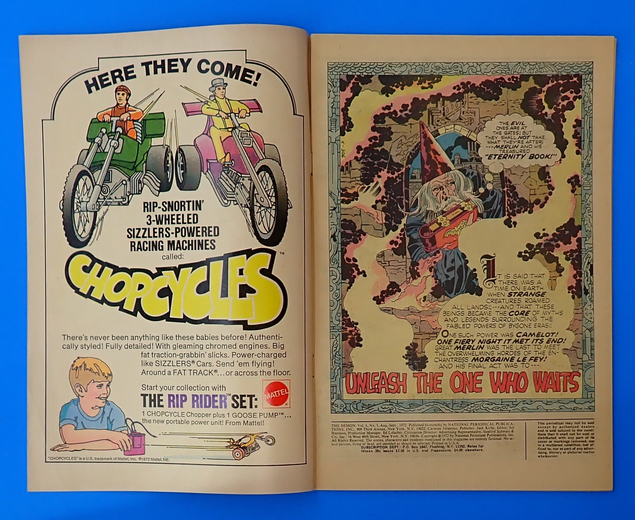 The Demon #1 (1972) - VG/FN (5.0) - Several 1st App.