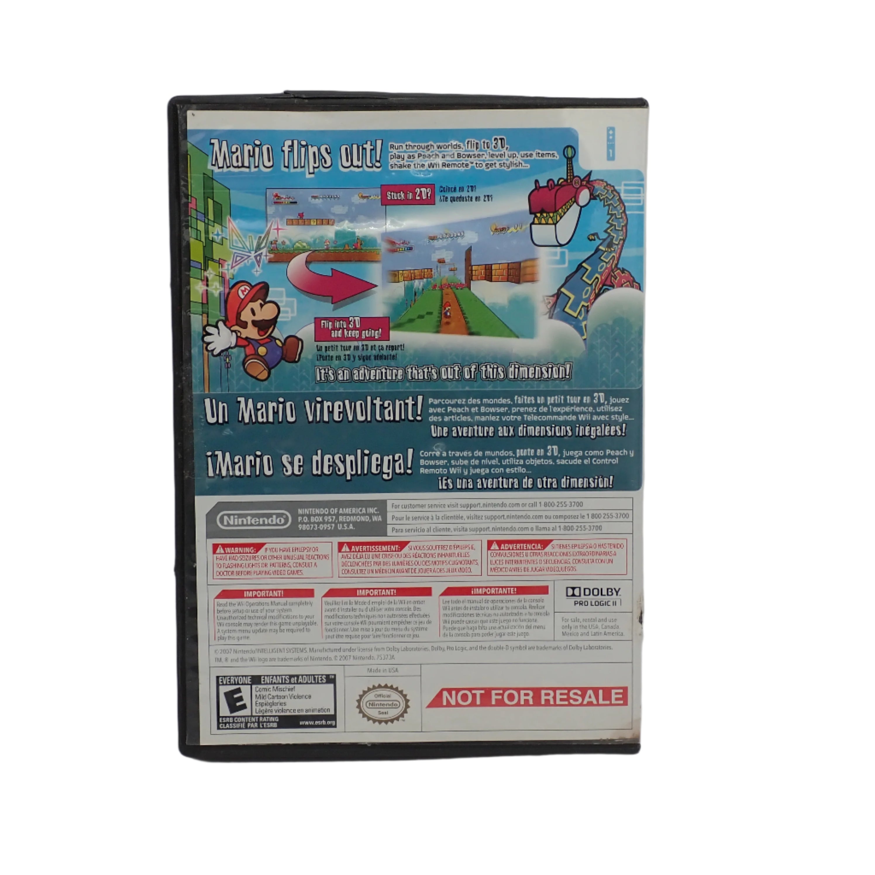 Super Paper Mario - Wii