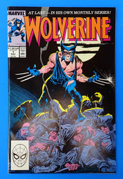 Wolverine #1 (1988) - VF/VF+ (8.0-8.5) - 1st Ongoing Series