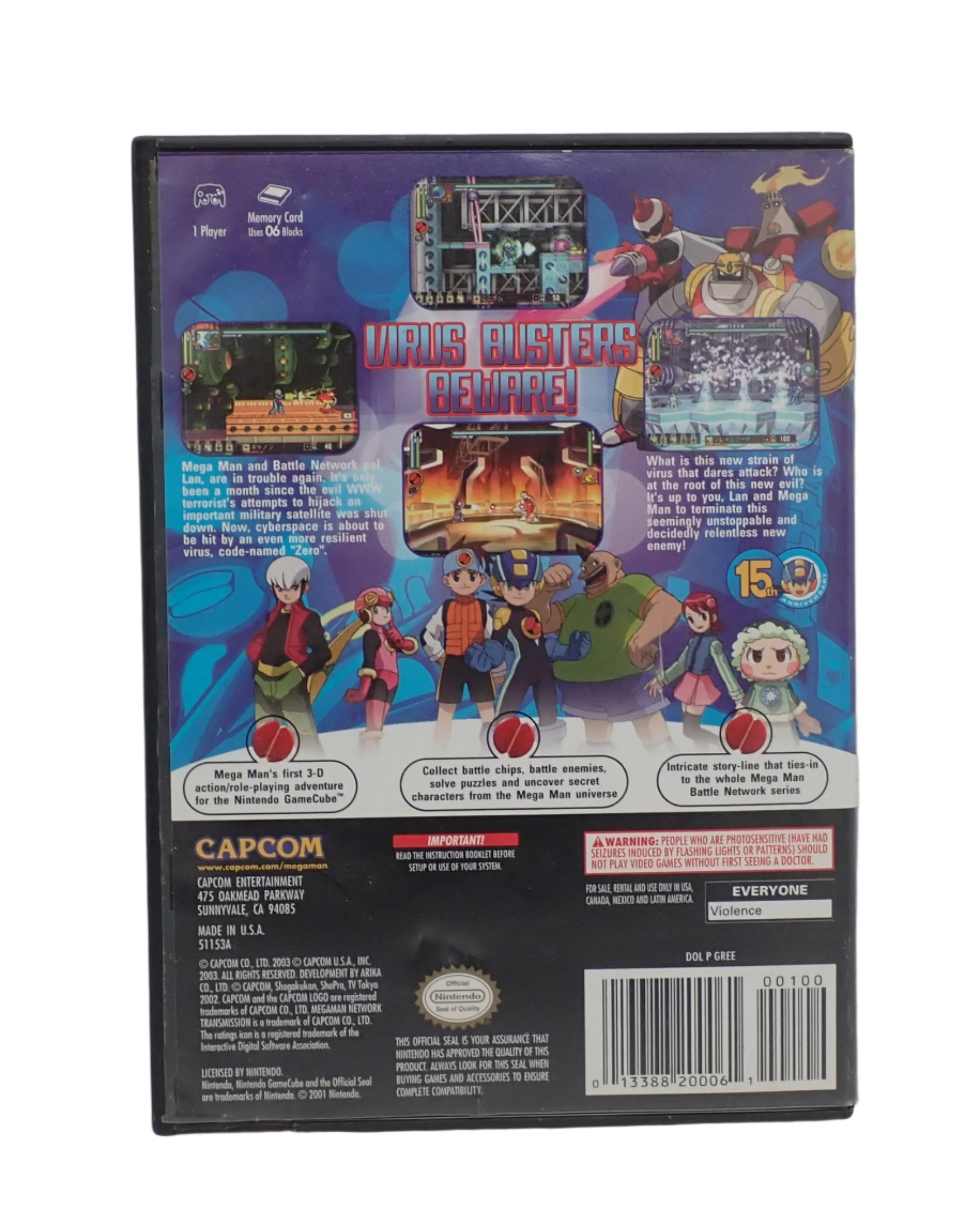 Mega Man Network Transmission - Nintendo Gamecube