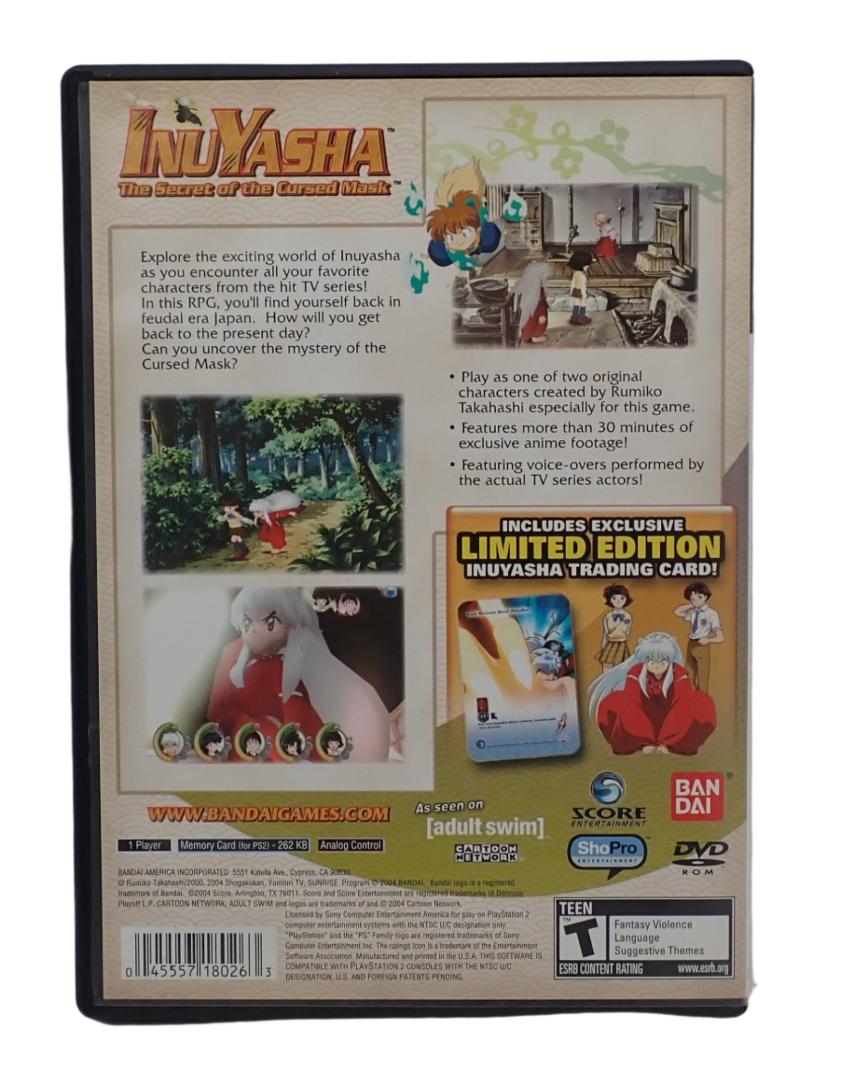 Inuyasha: The Secret of the Cursed Mask - Playstation 2