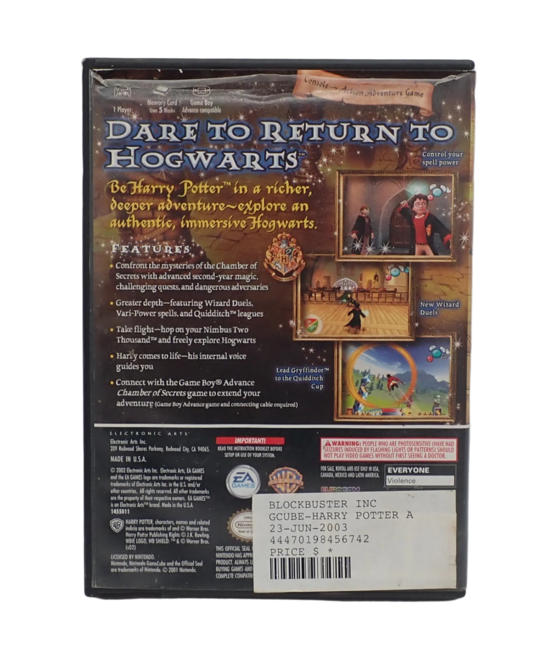 Harry Potter and the Chamber of Secrets - Nintendo Gamecube