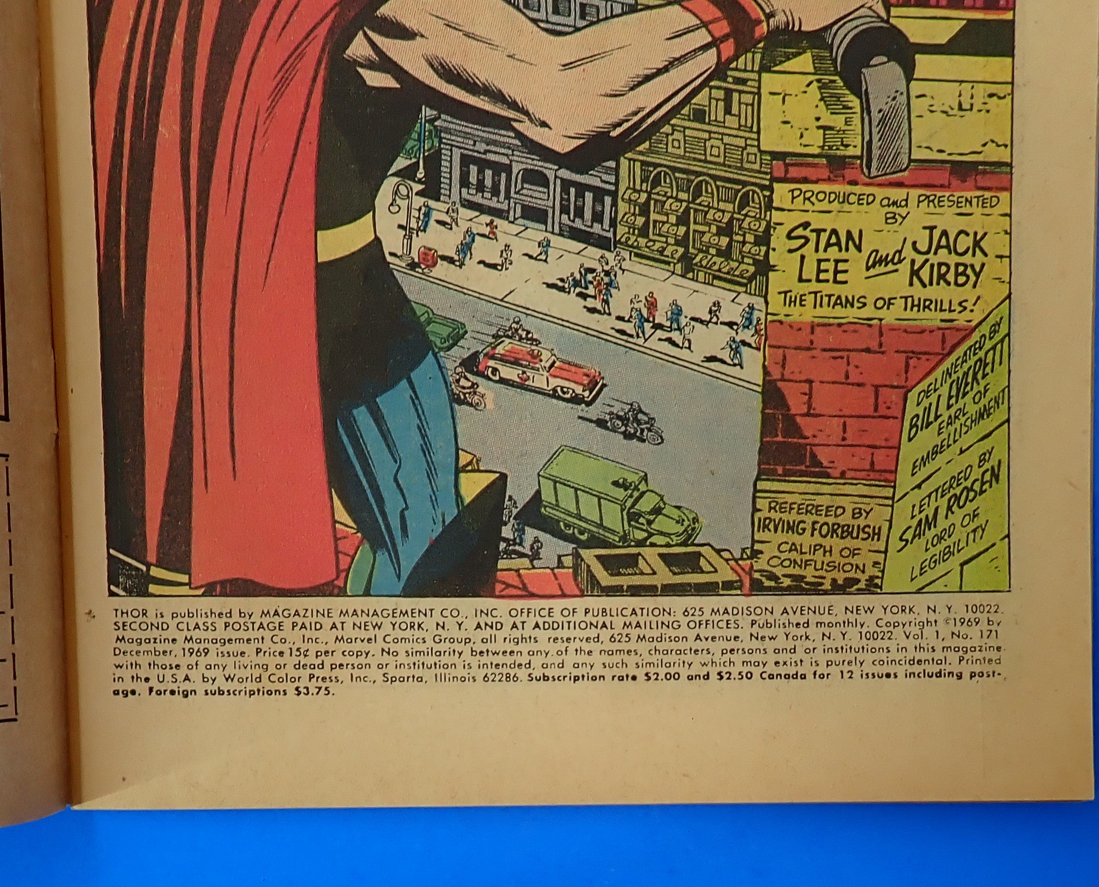 Thor #171 (1969) - FN (6.0) - Silver Age Issue