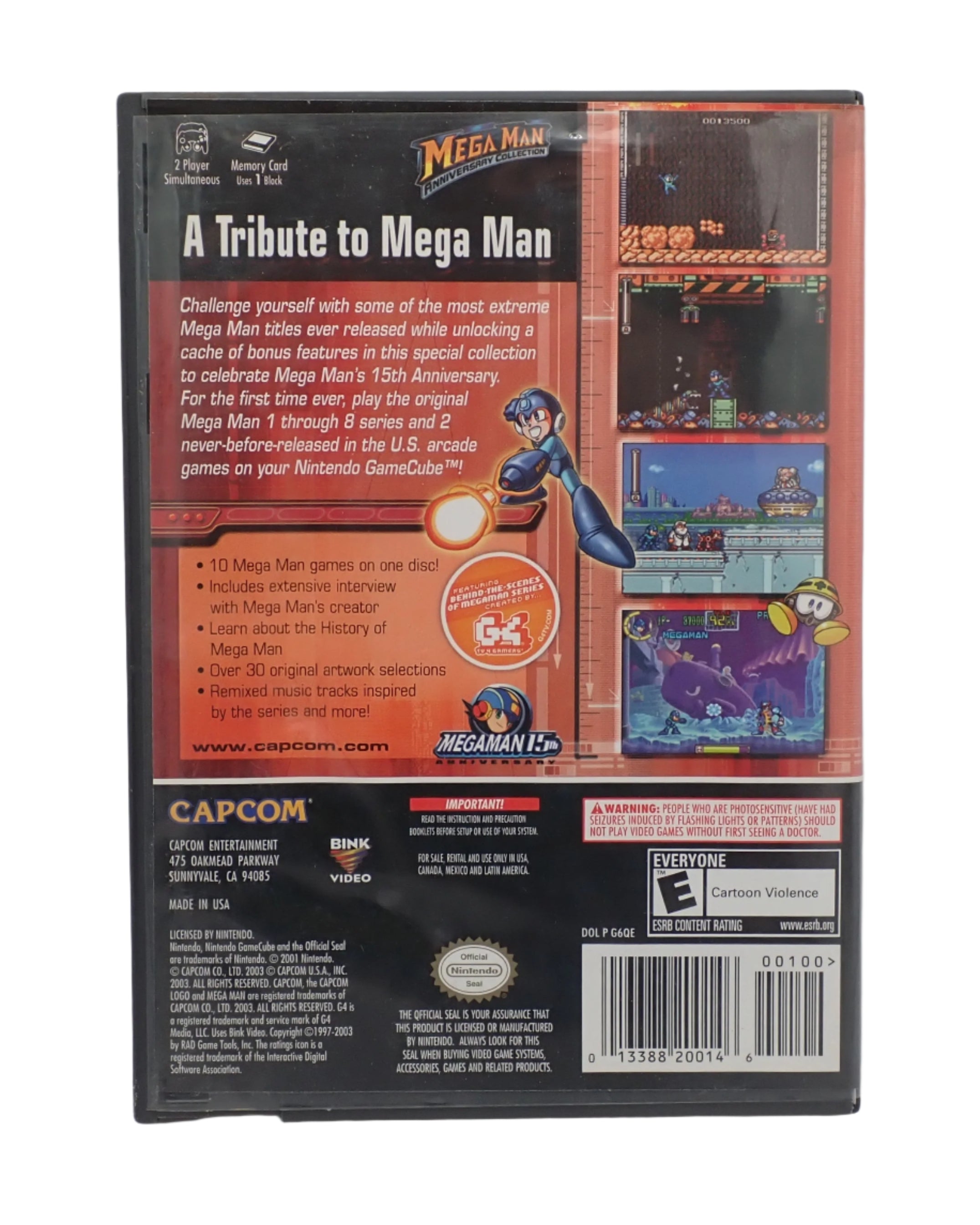 Mega Man Anniversary Collection - Nintendo Gamecube