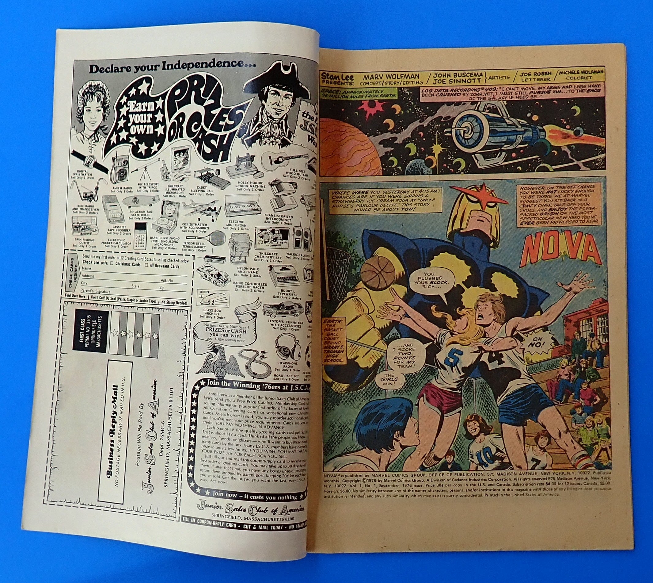 Nova #1 (1976) - GD (2.0) - 1st App. & Origin of Nova