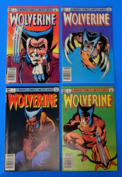 Wolverine #1-4 Set (1982) - VF-NM- (8.0-9.2) - 1st Solo Wolverine Series