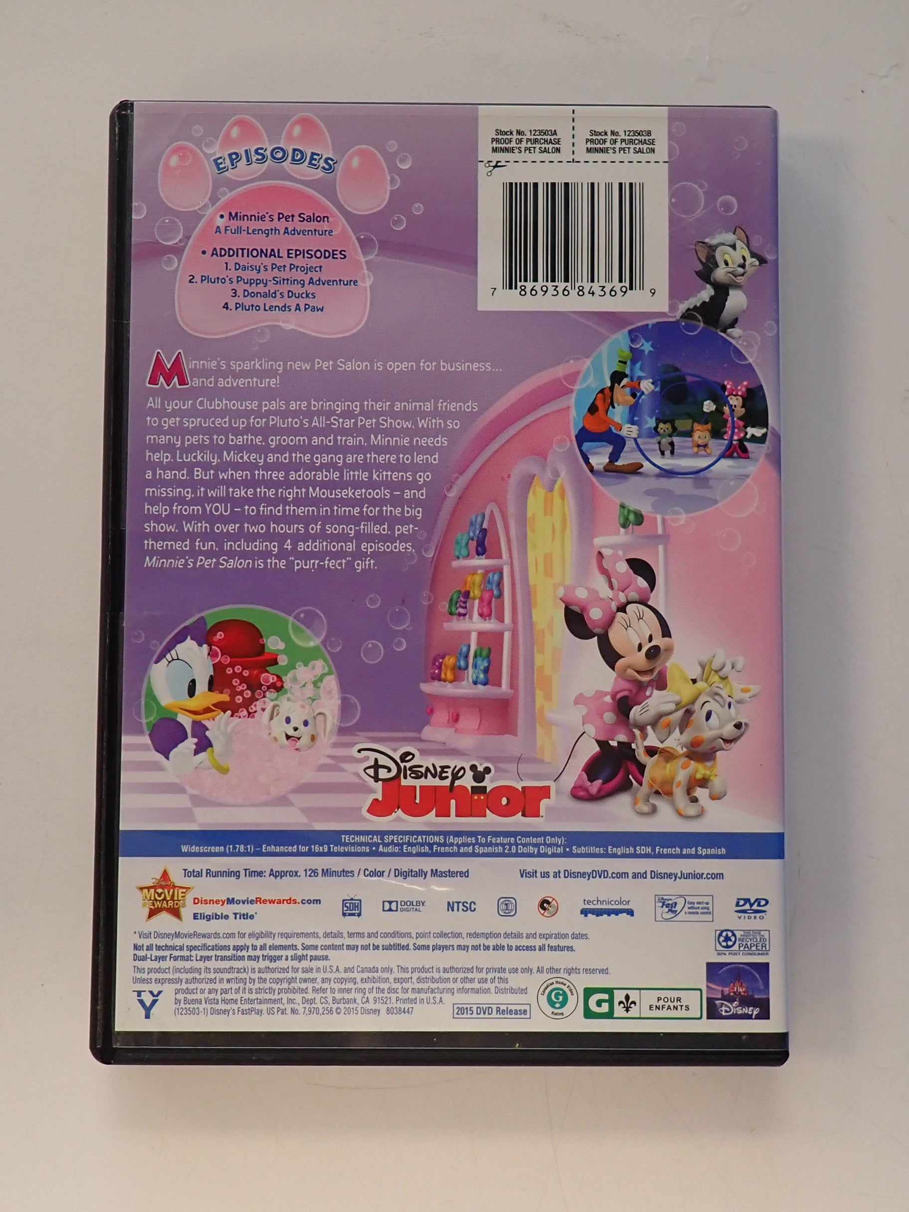 Mickey Mouse Clubhouse, Minnie's Pet Salon - DVD [Pre-Owned]