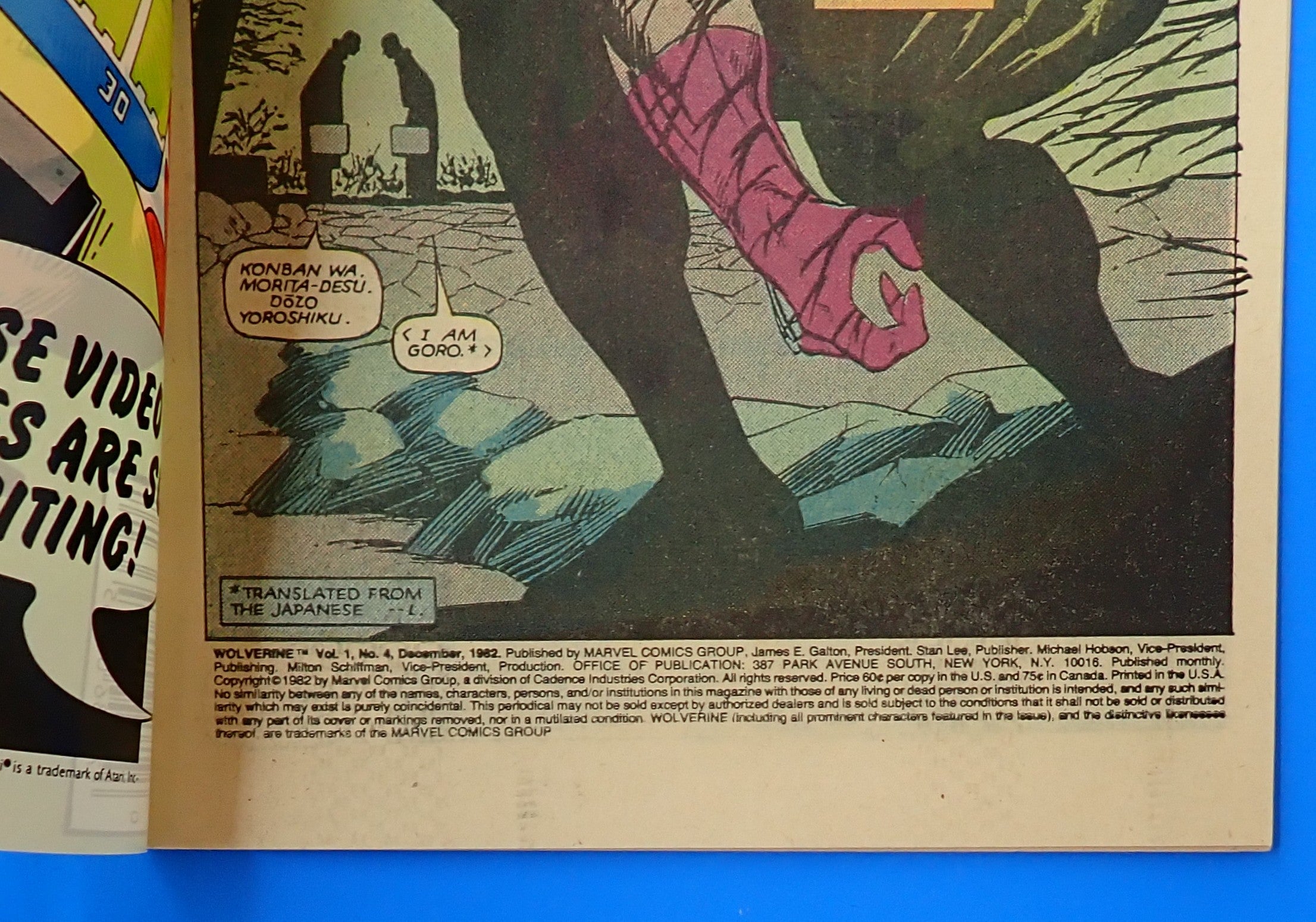 Wolverine #1-4 Set (1982) - VF-NM- (8.0-9.2) - 1st Solo Wolverine Series