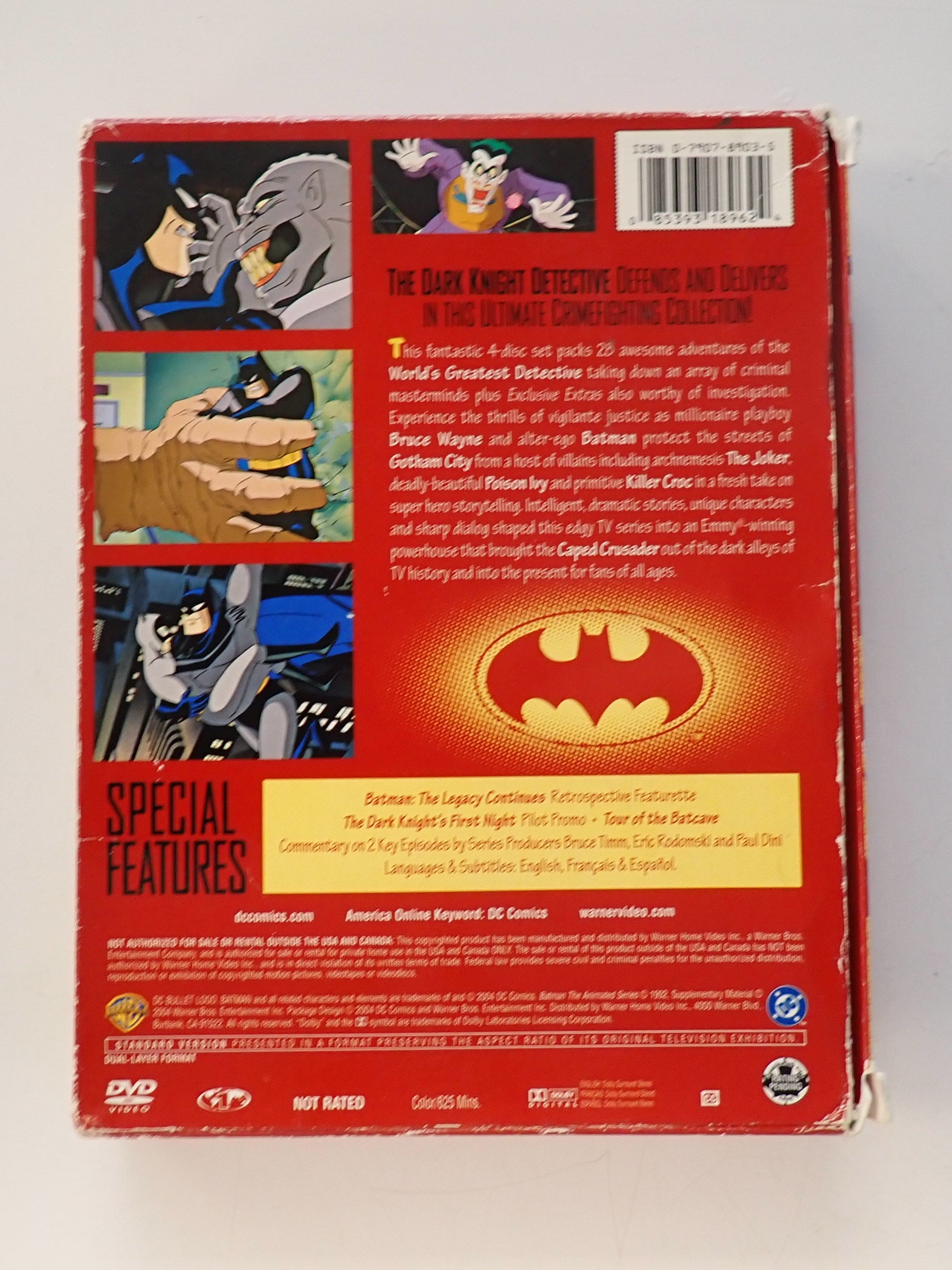 Batman the Animated Series (Volume one) - DVD [Pre-Owned]