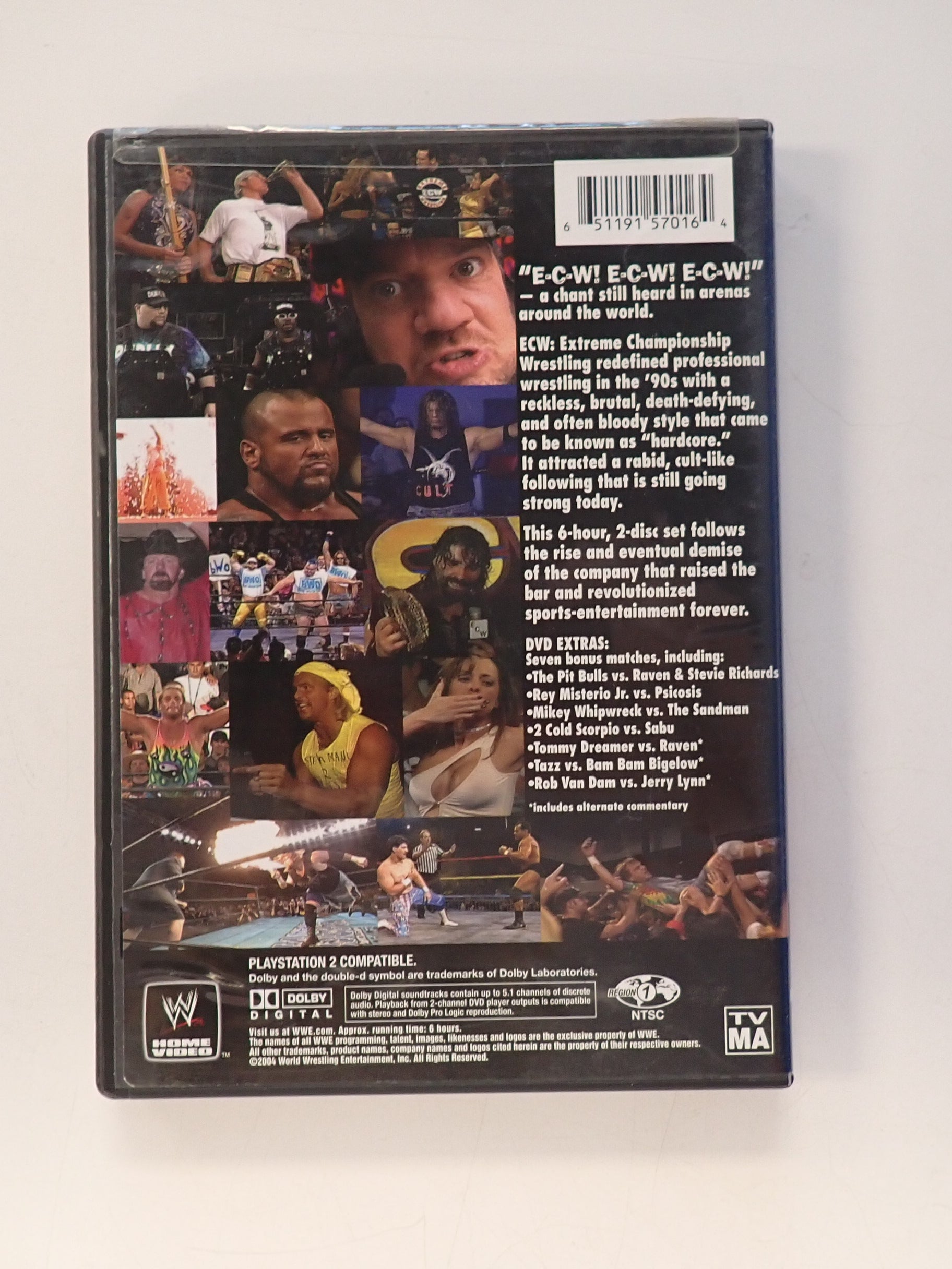 The Rise and Fall of ECW - DVD [Pre-Owned]