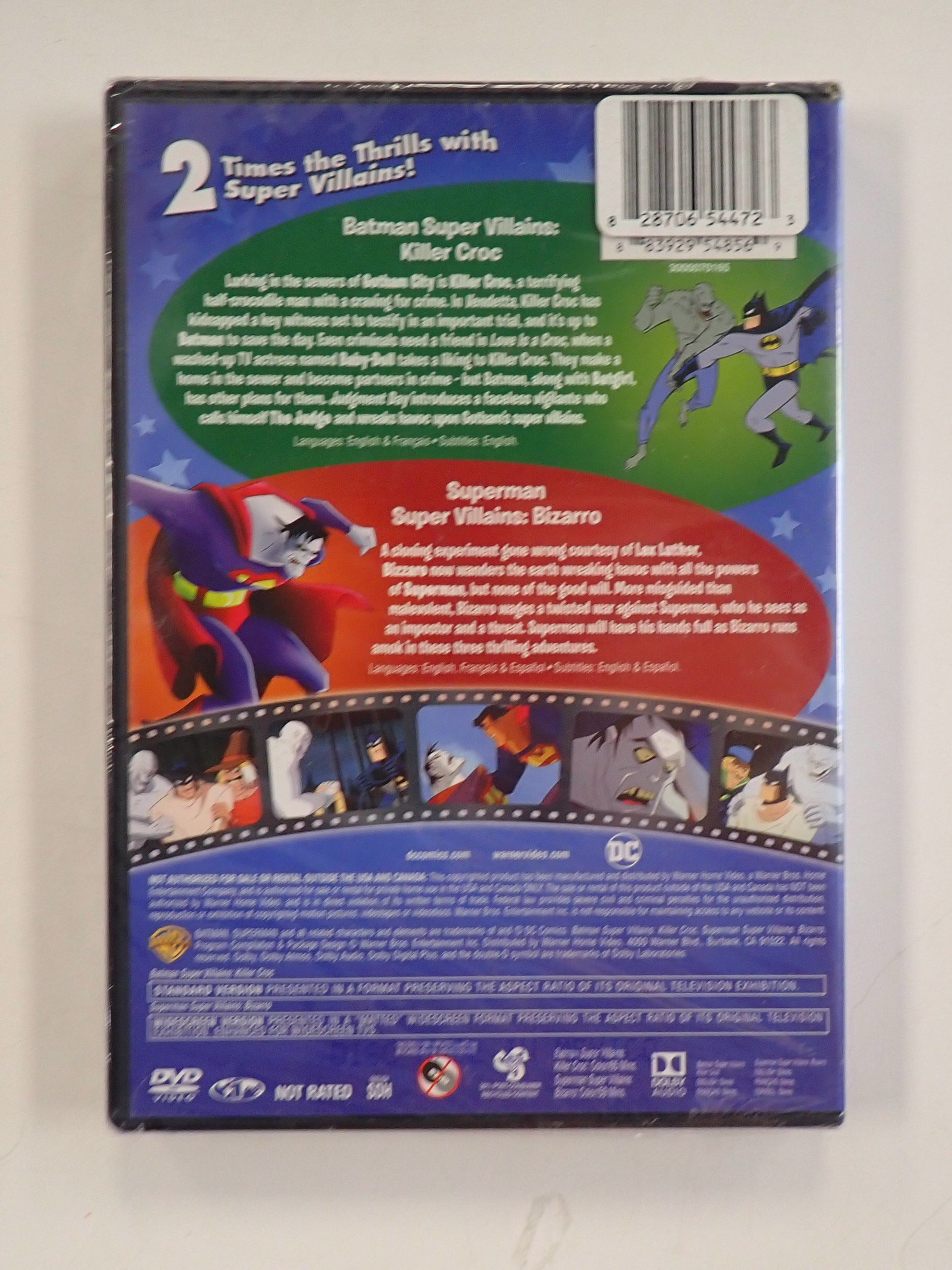 DC Supervillains Double Feature - DVD [Pre-Owned]