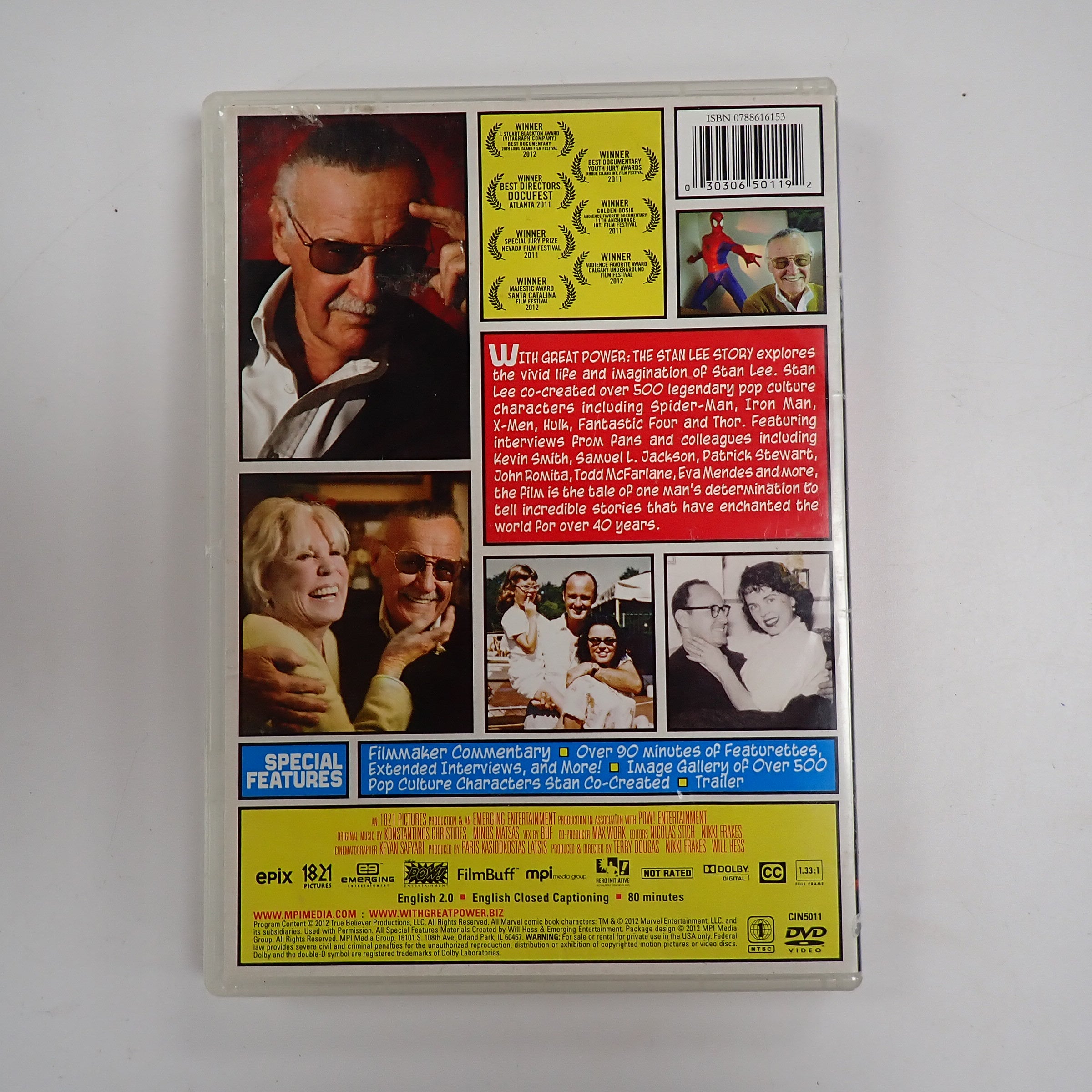 With Great Power... the Stan Lee Story - DVD (Pre-Owned)