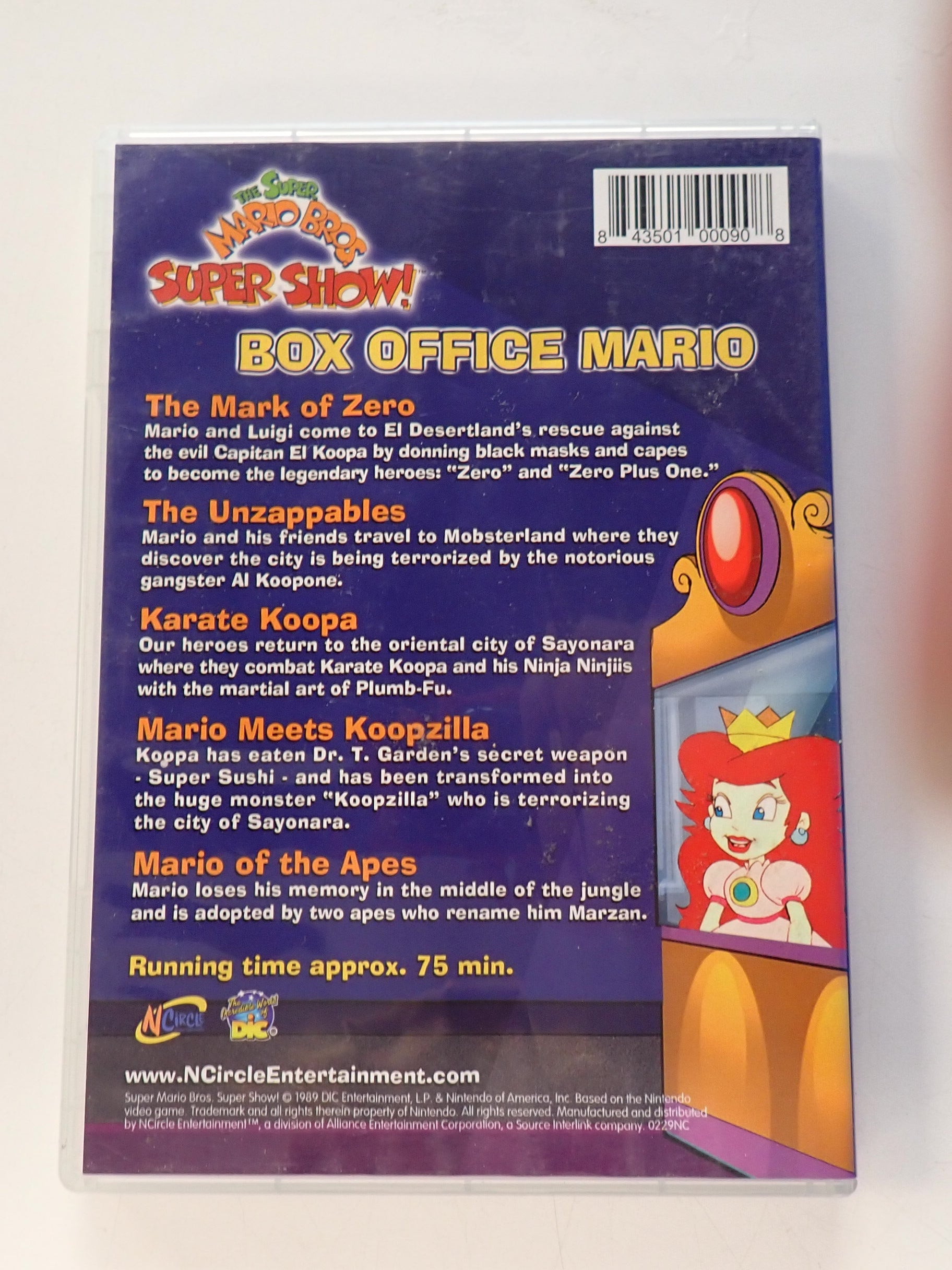 The Super Mario Bros. Super-Show! Box Office Mario - DVD [Pre-Owned]