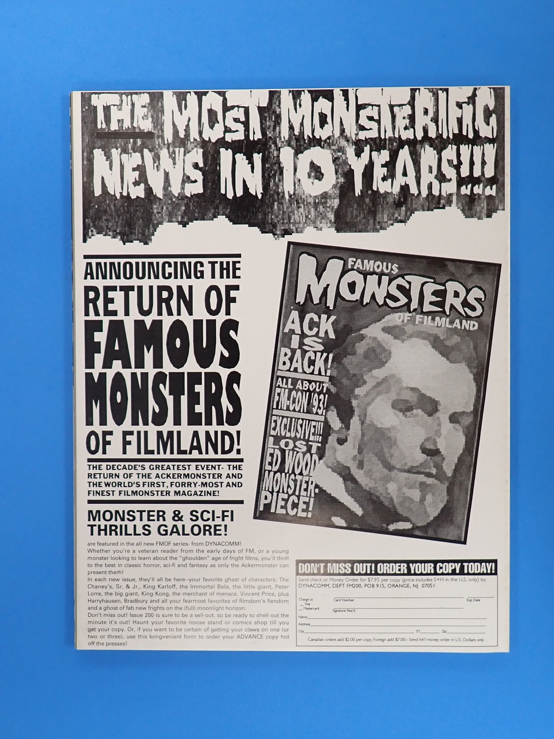 Famous Monsters of Filmland #200 (1993)