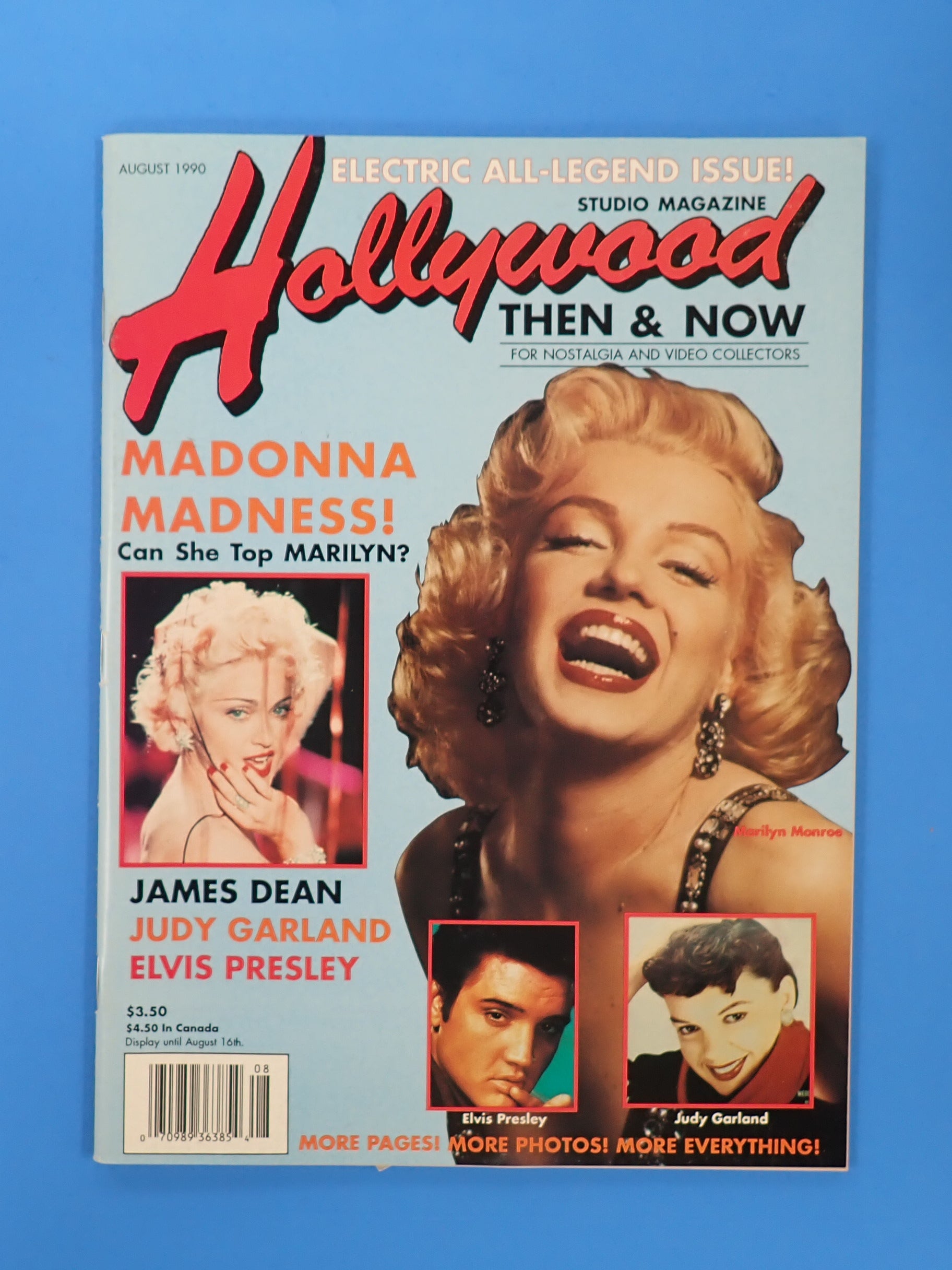 Hollywood Studio Magazine: Then & Now (August 1990)