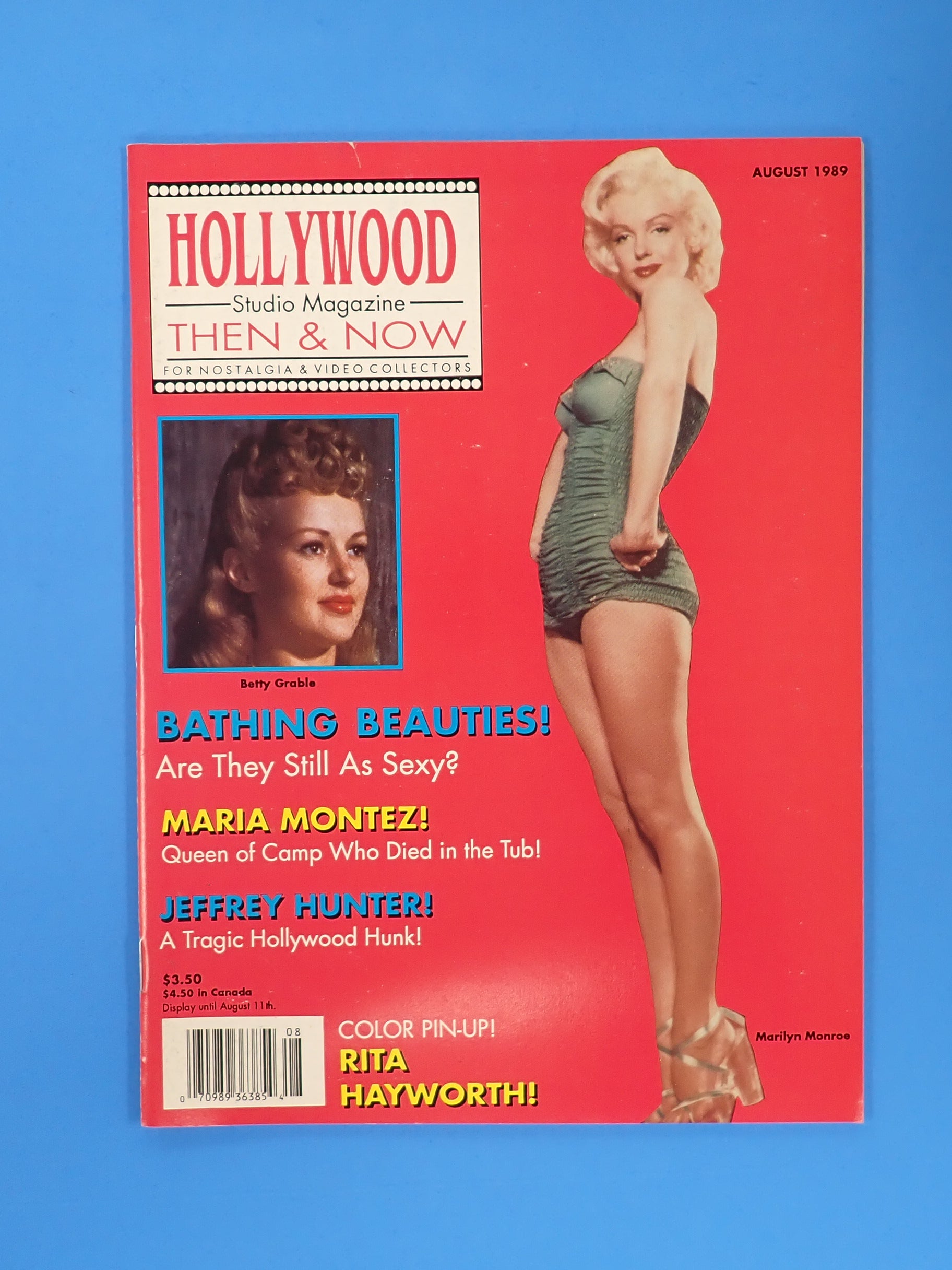 Hollywood Studio Magazine: Then & Now (August 1989)