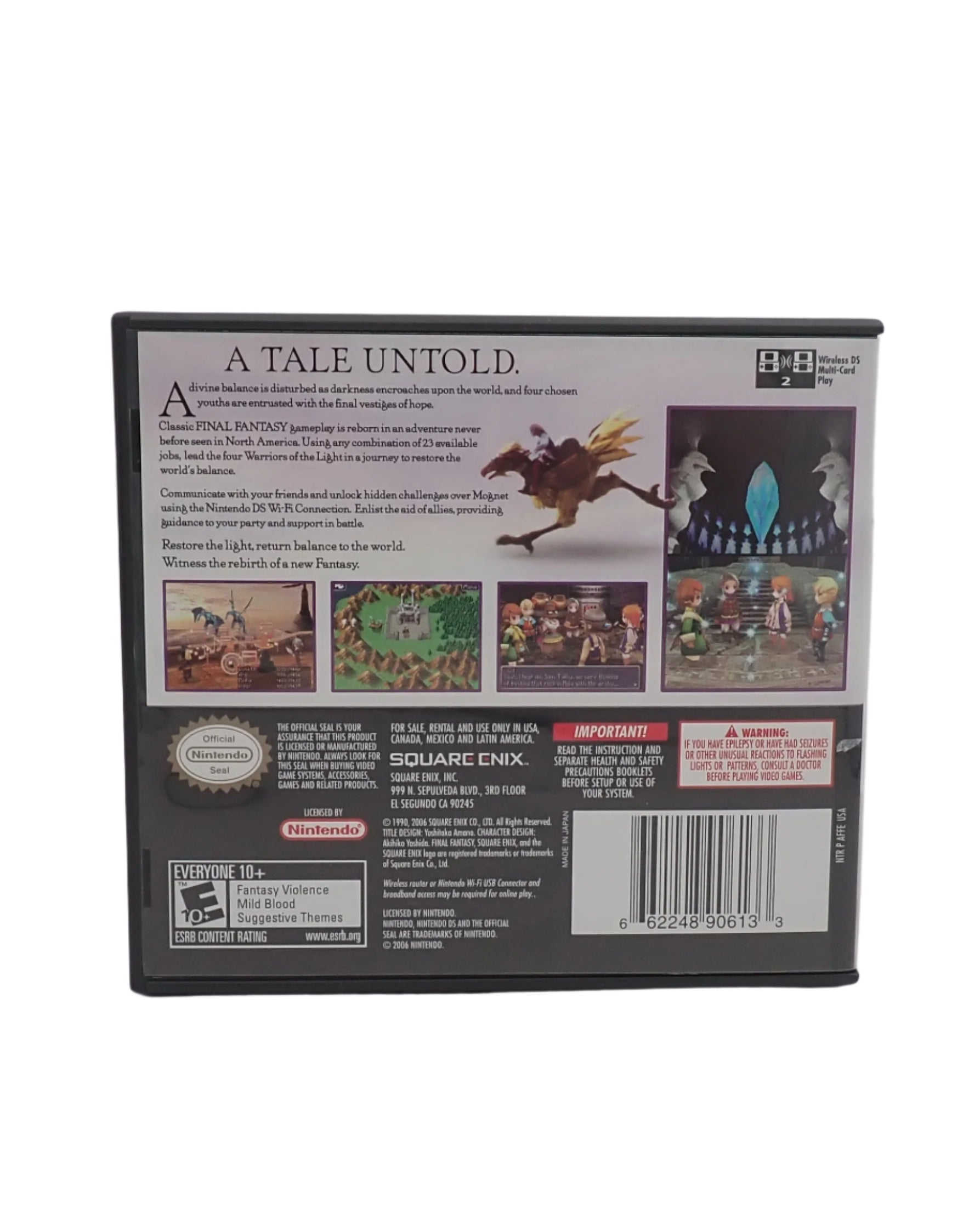 Final Fantasy III - Nintendo DS