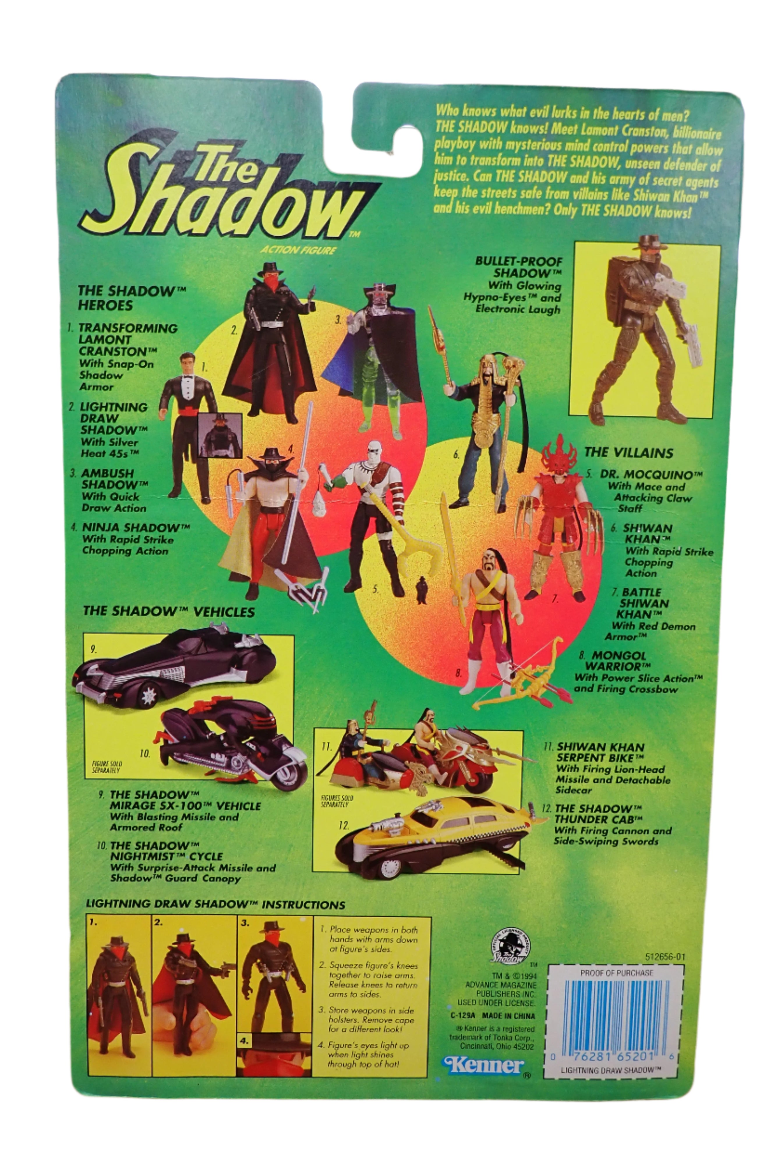Lightning Draw Shadow - The Shadow 1994