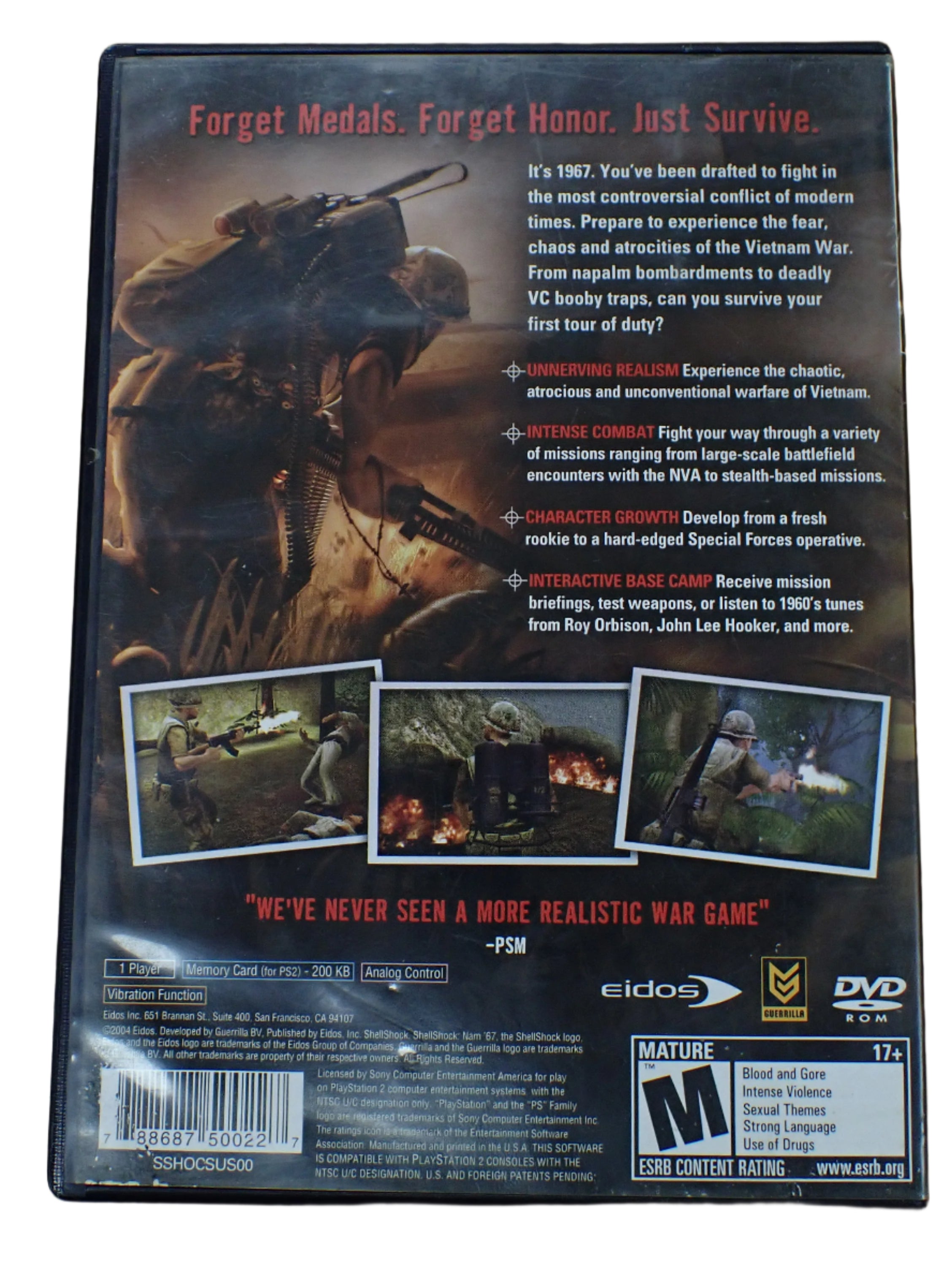 Shellshock Nam '67 - PS2