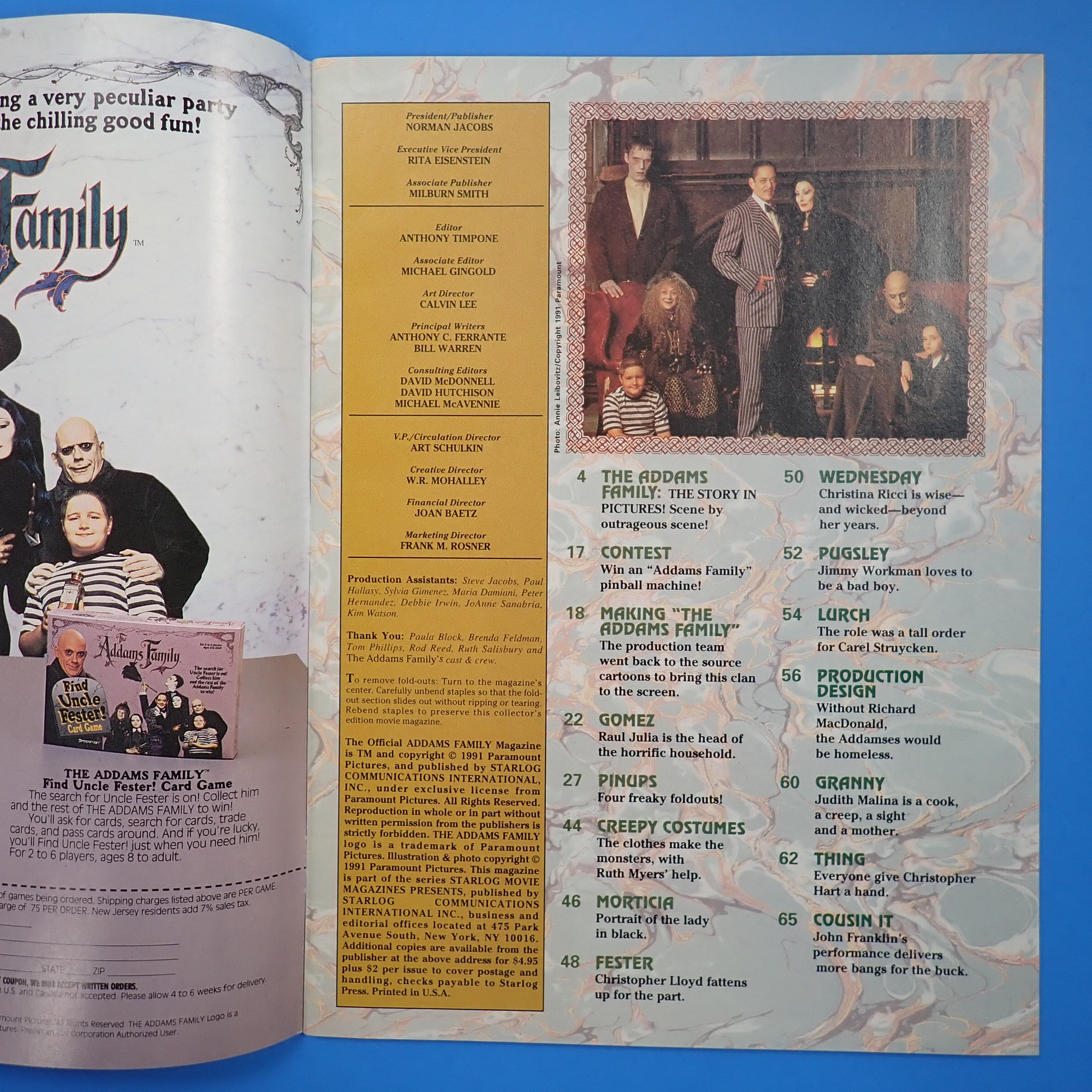 Fangoria Presents #3 The Addams Family (1991)