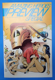 Amazing Heroes #145 (1988) Dave Stevens Cover