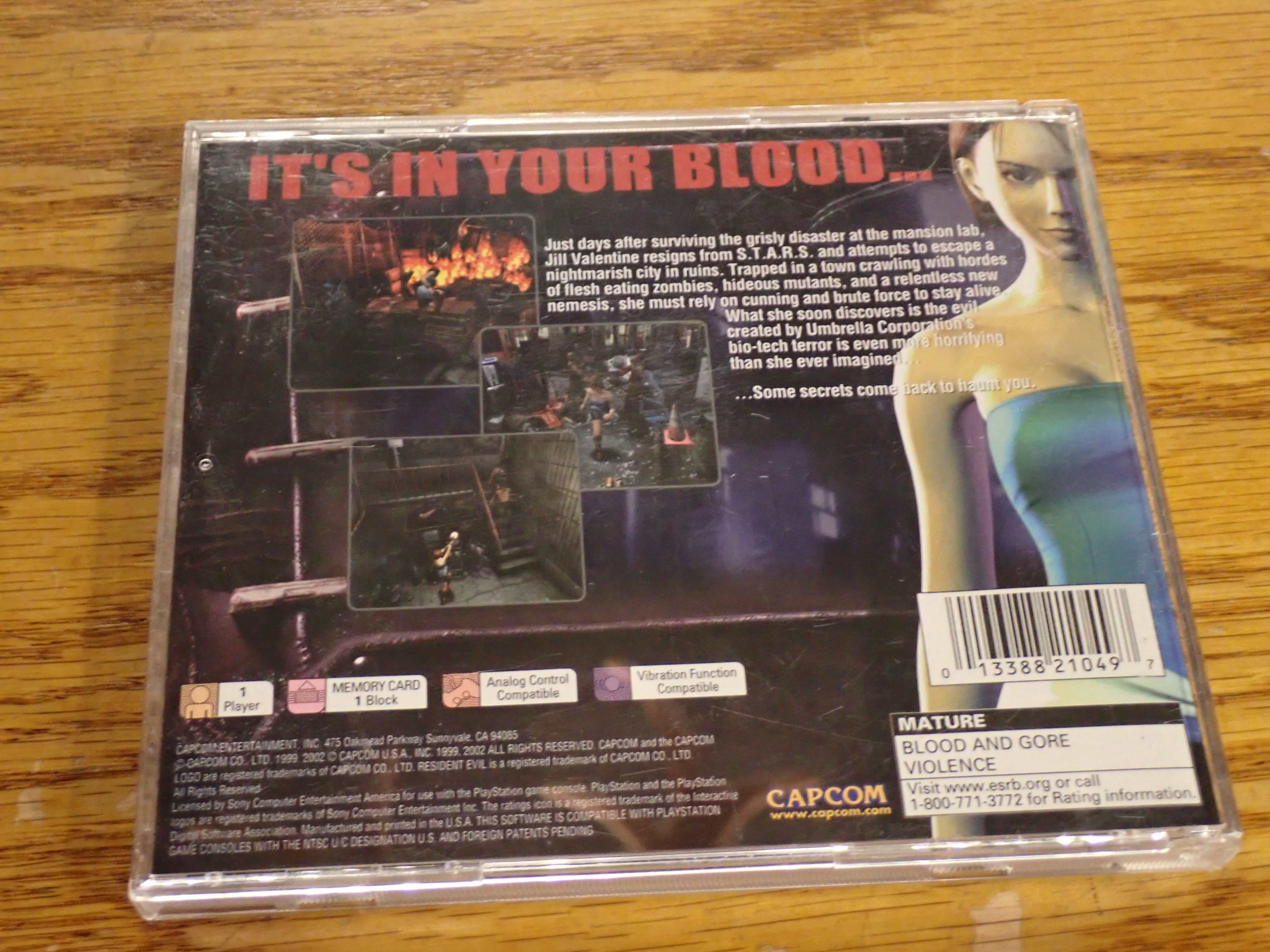 Resident Evil 3 Nemesis GH