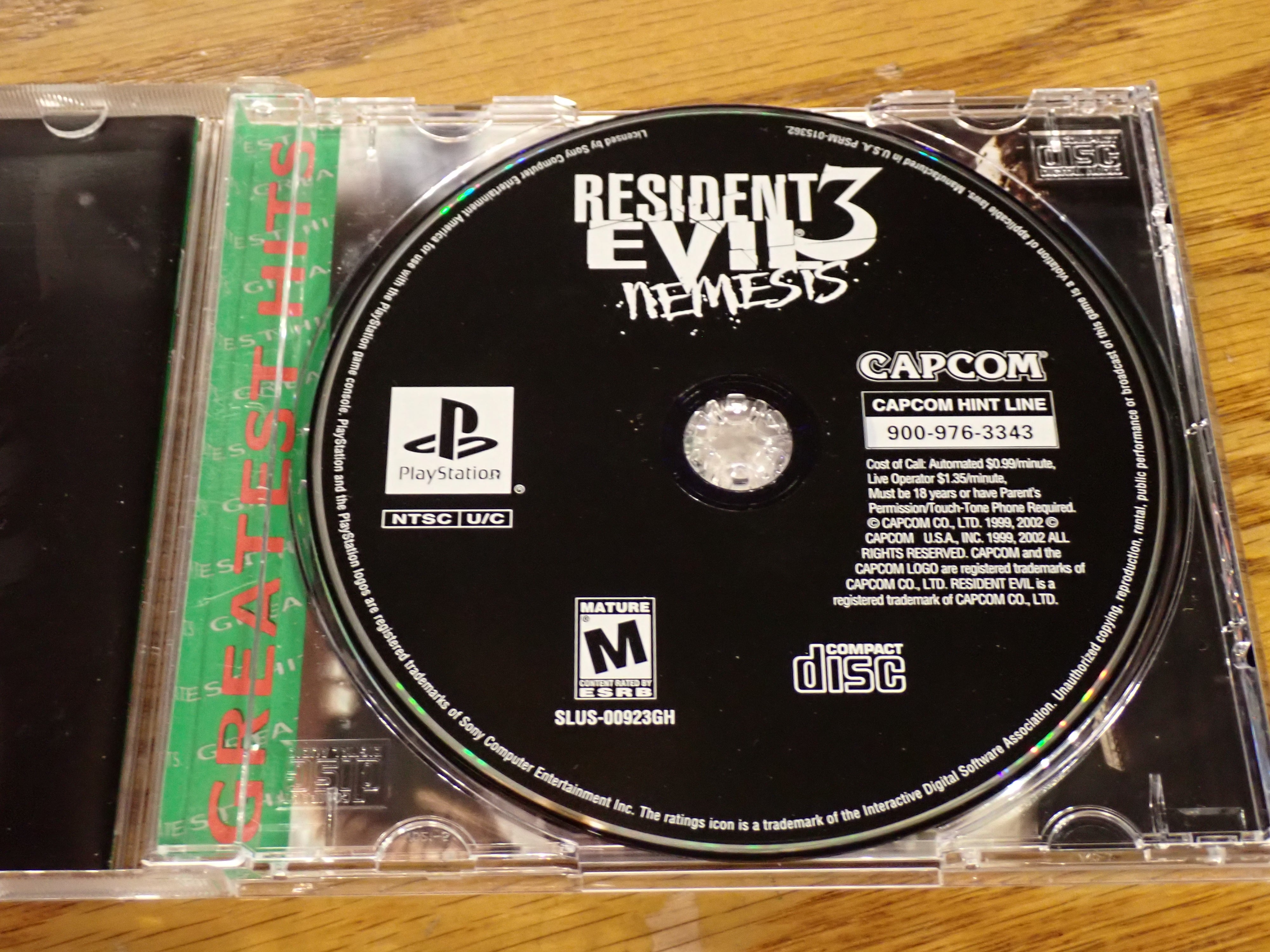 Resident Evil 3 Nemesis GH