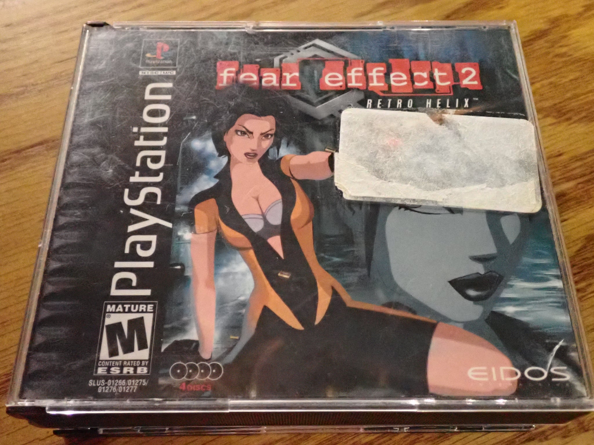 Fear Effect 2 Retro Helix For Playstation popular 1