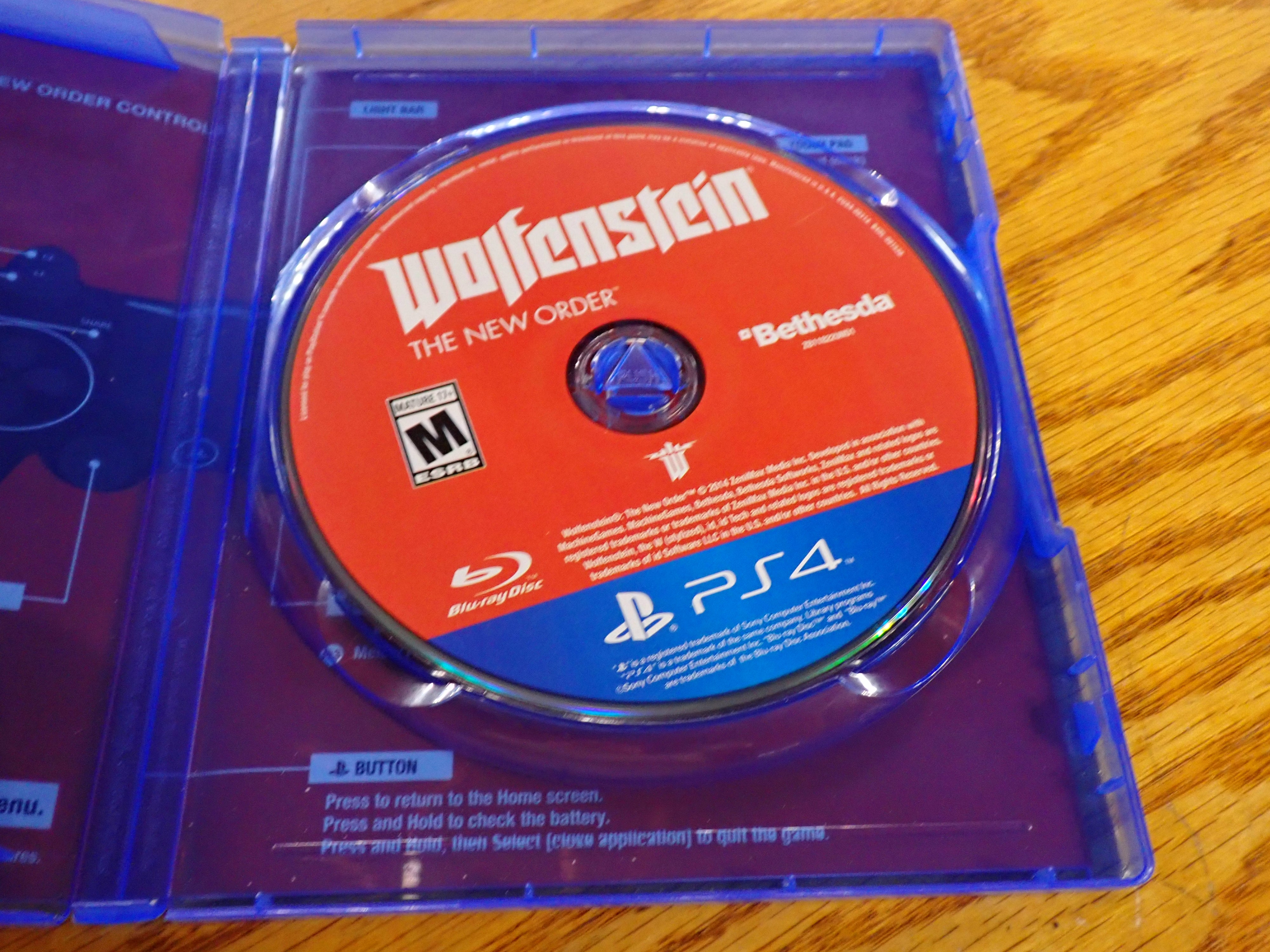 Wolfenstein The New Order PS4