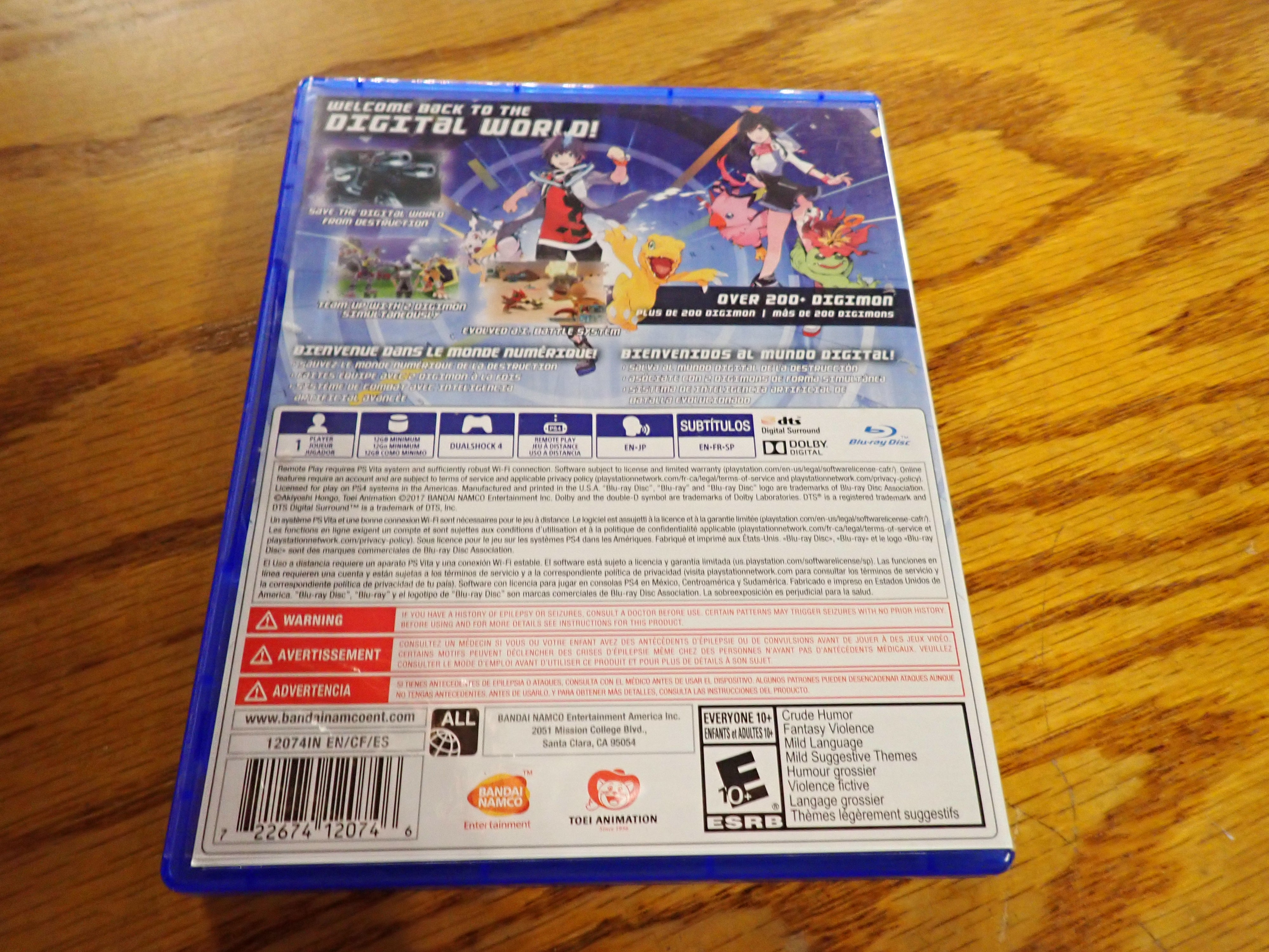 Digimon World Next Order PS4