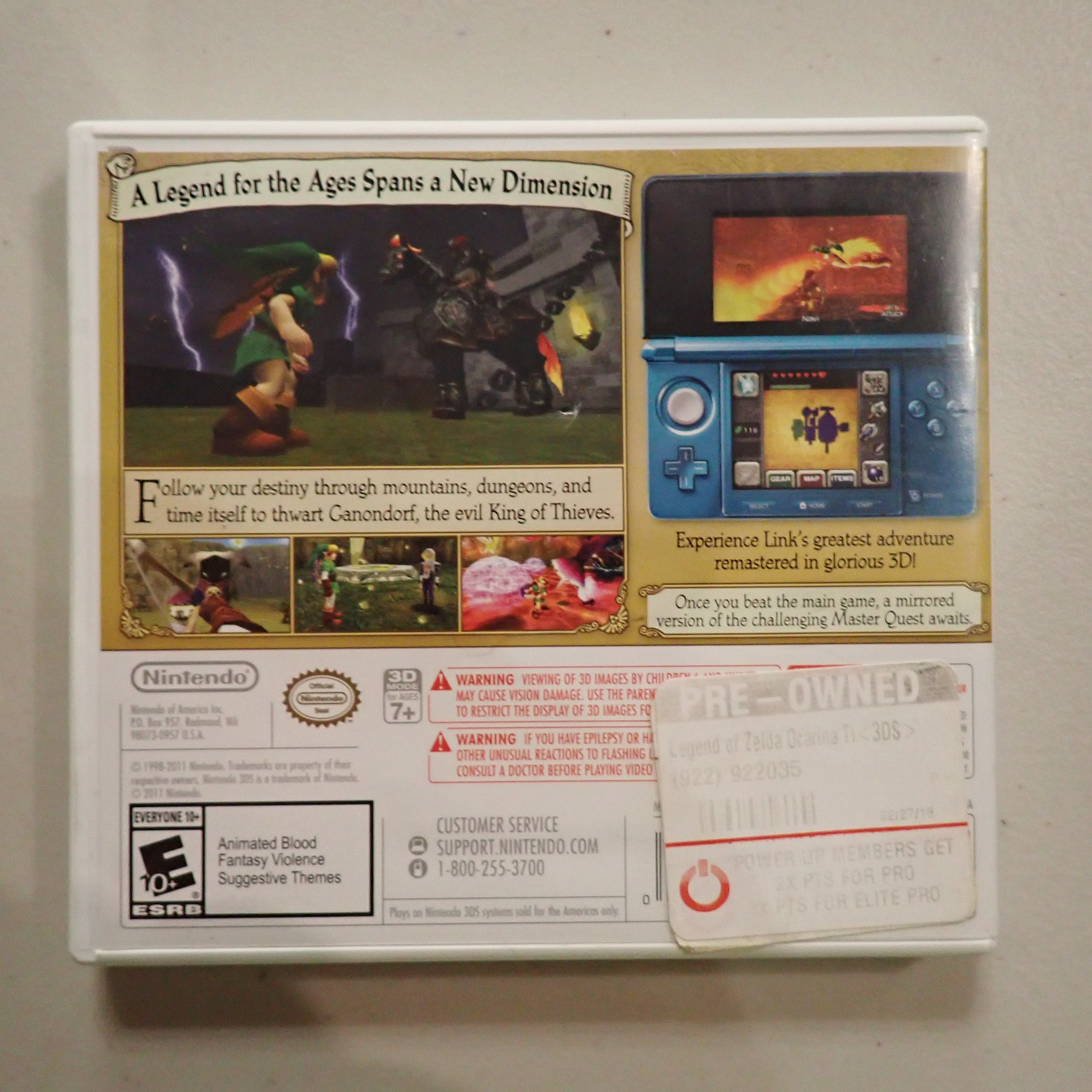 The Legend of Zelda: Ocarina of Time - 3DS