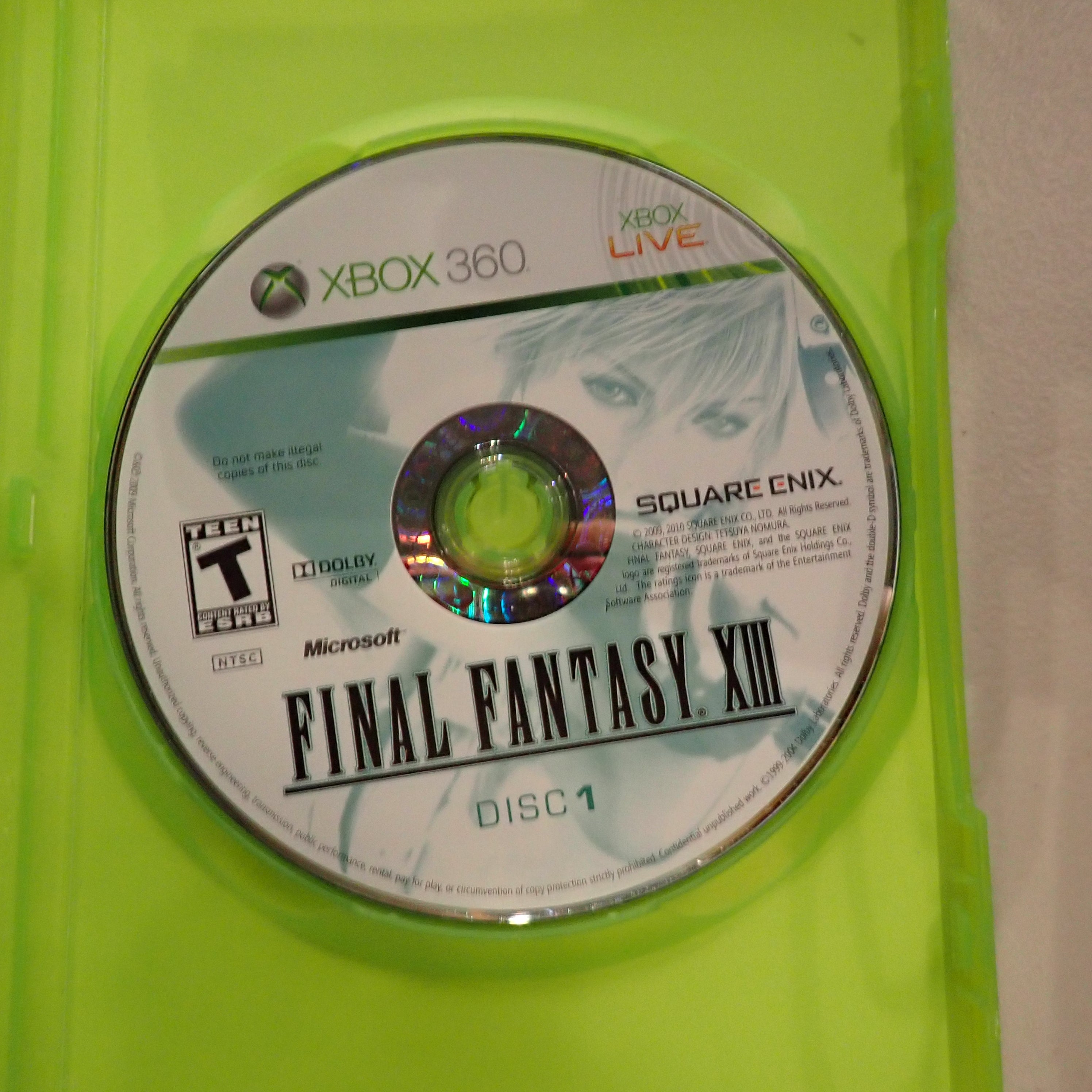 Final Fantasy XIII - Xbox 360
