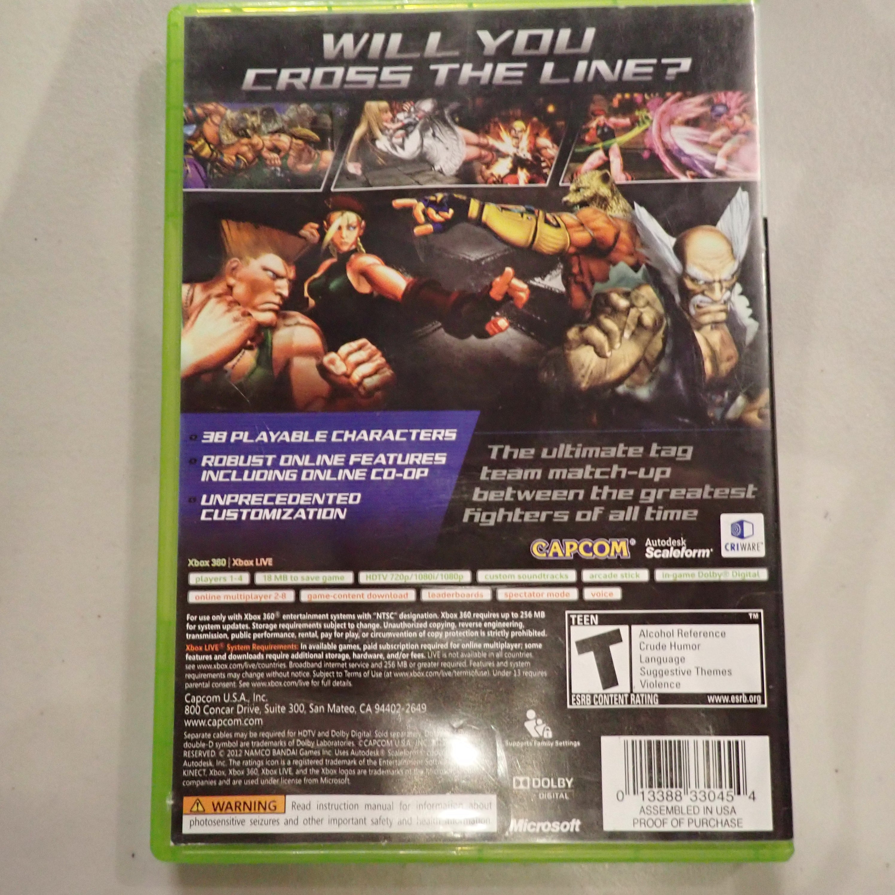 Street Fighter x Tekken - Xbox 360