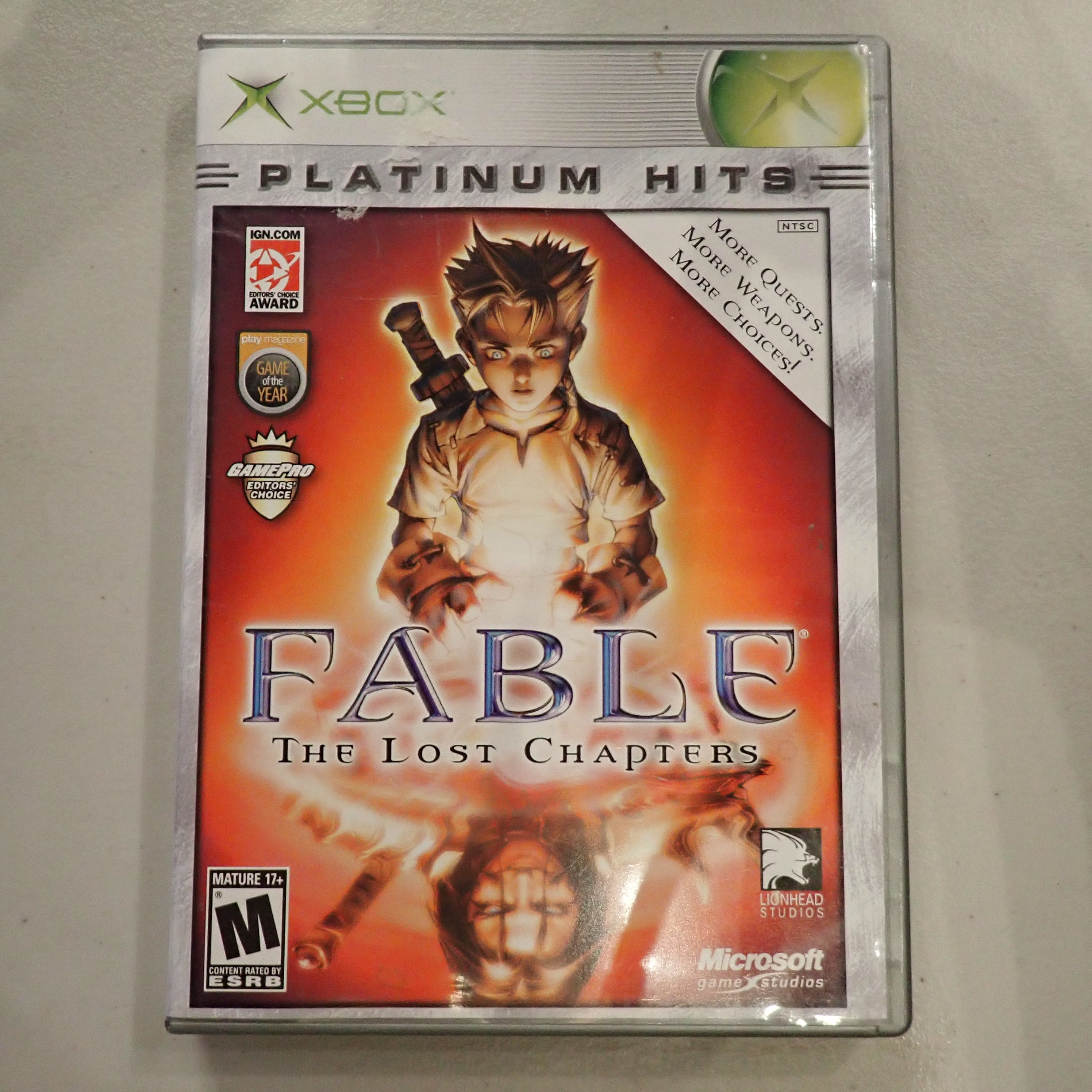Fable the Lost Chapters - Xbox
