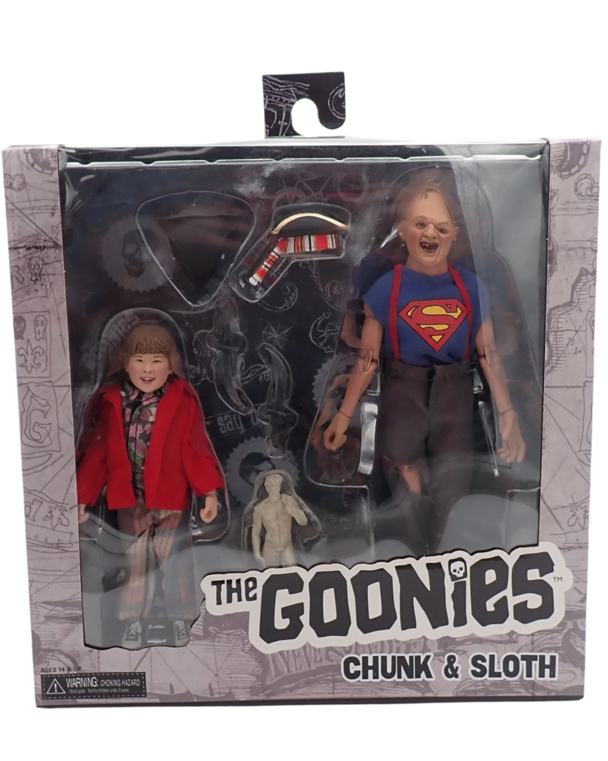 The Goonies Chunk and Sloth Figures