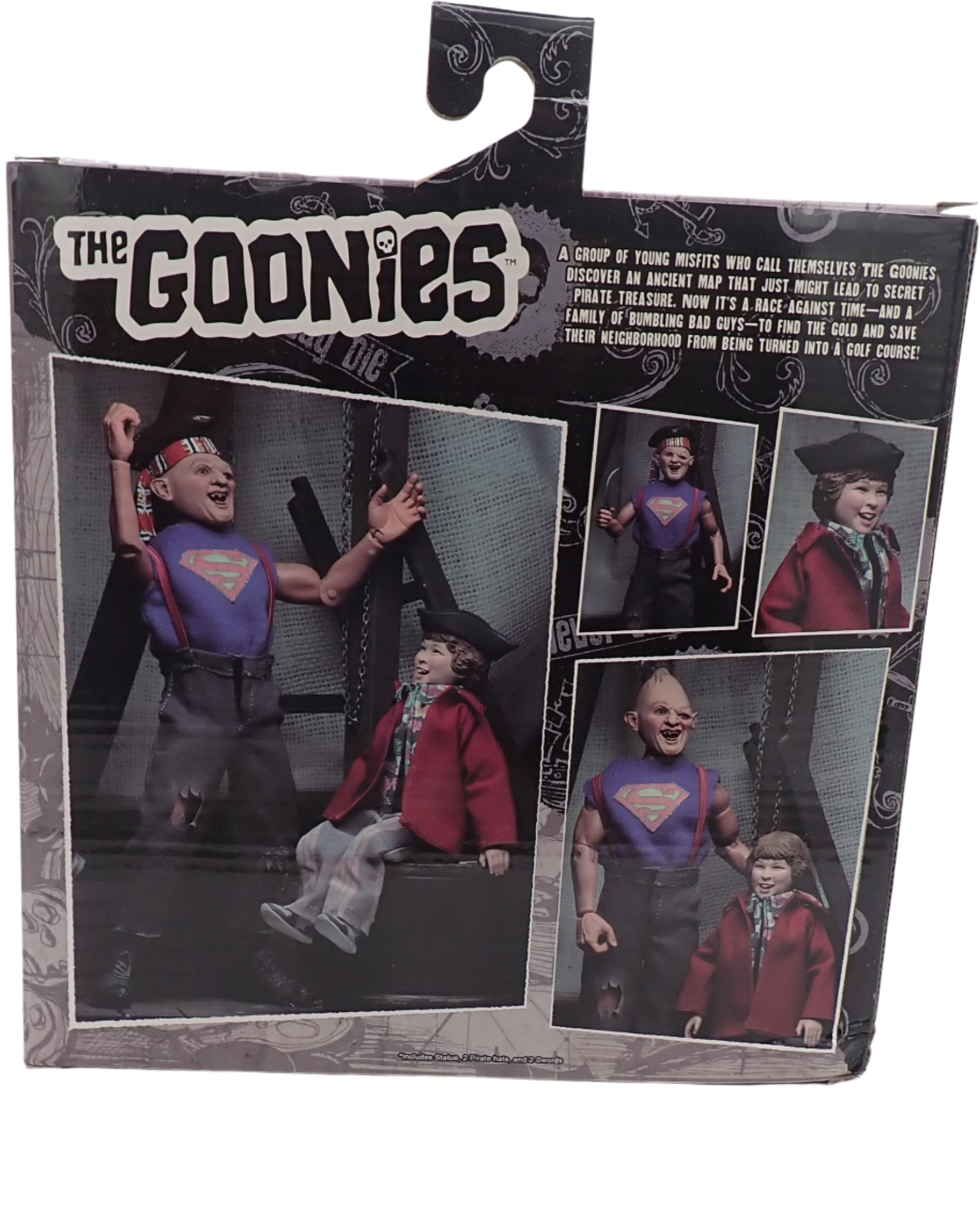 The Goonies Chunk and Sloth Figures