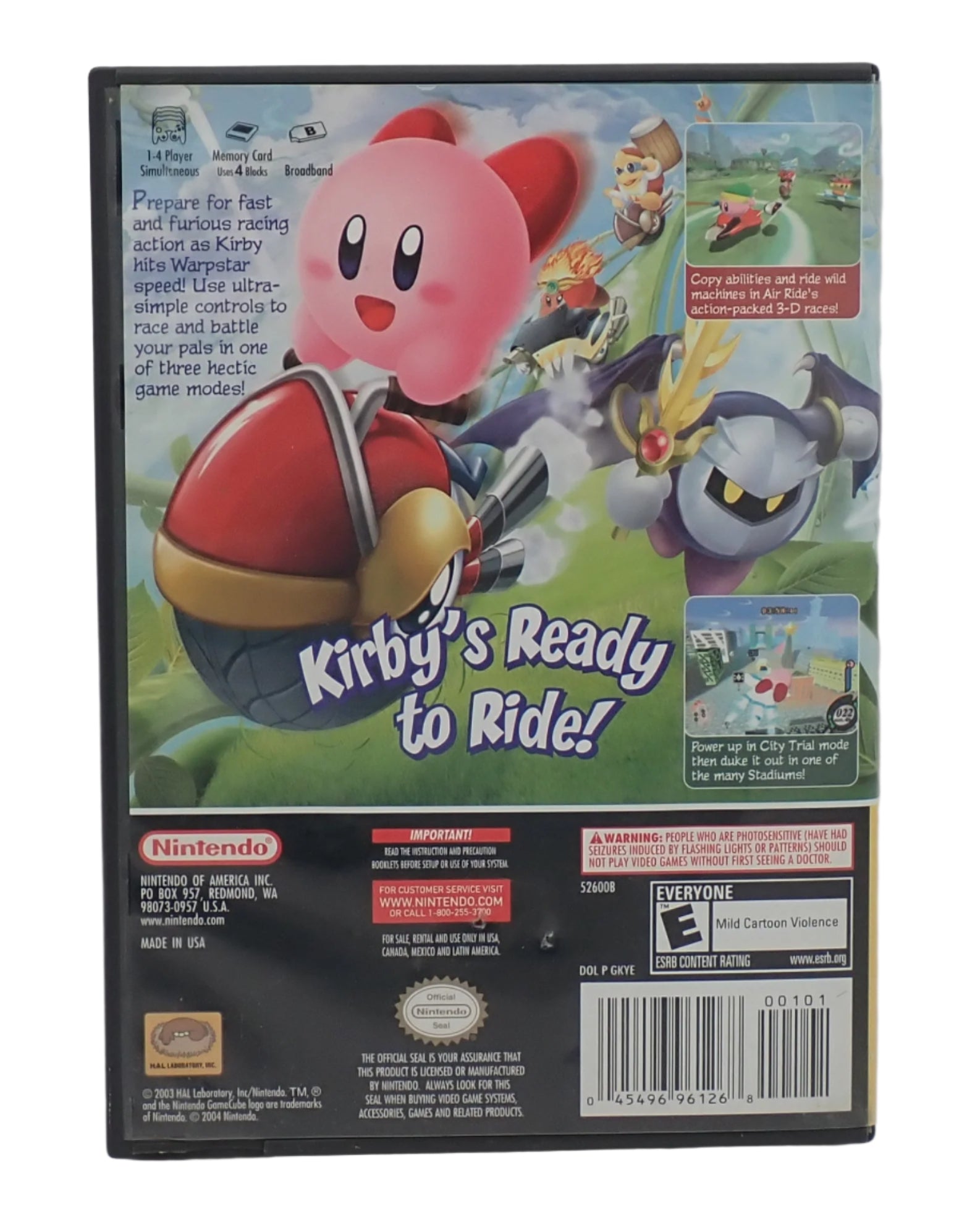 Kirby Air Ride - Nintendo Gamecube