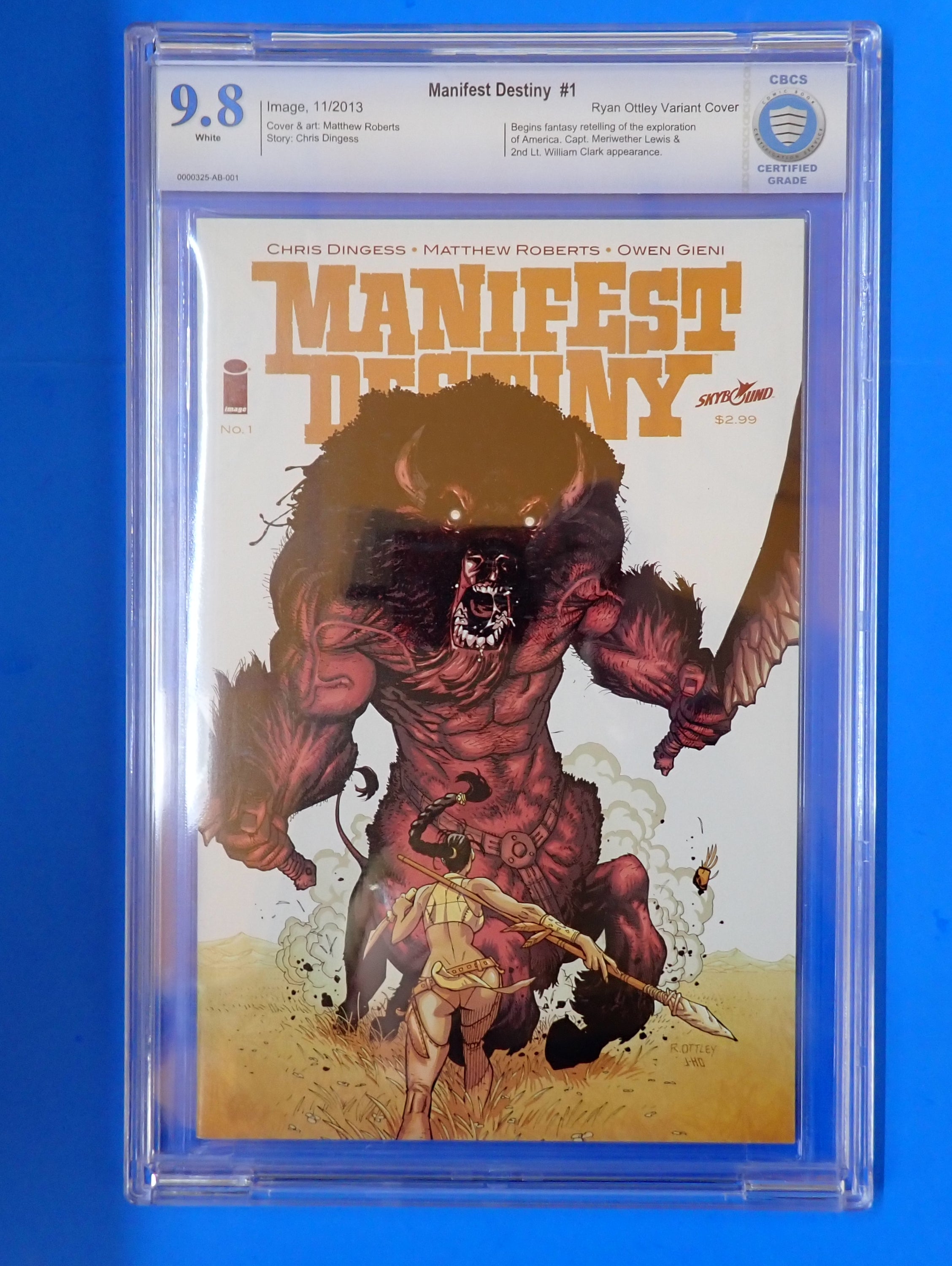 Manifest Destiny #1 (2013) - CBCS 9.8