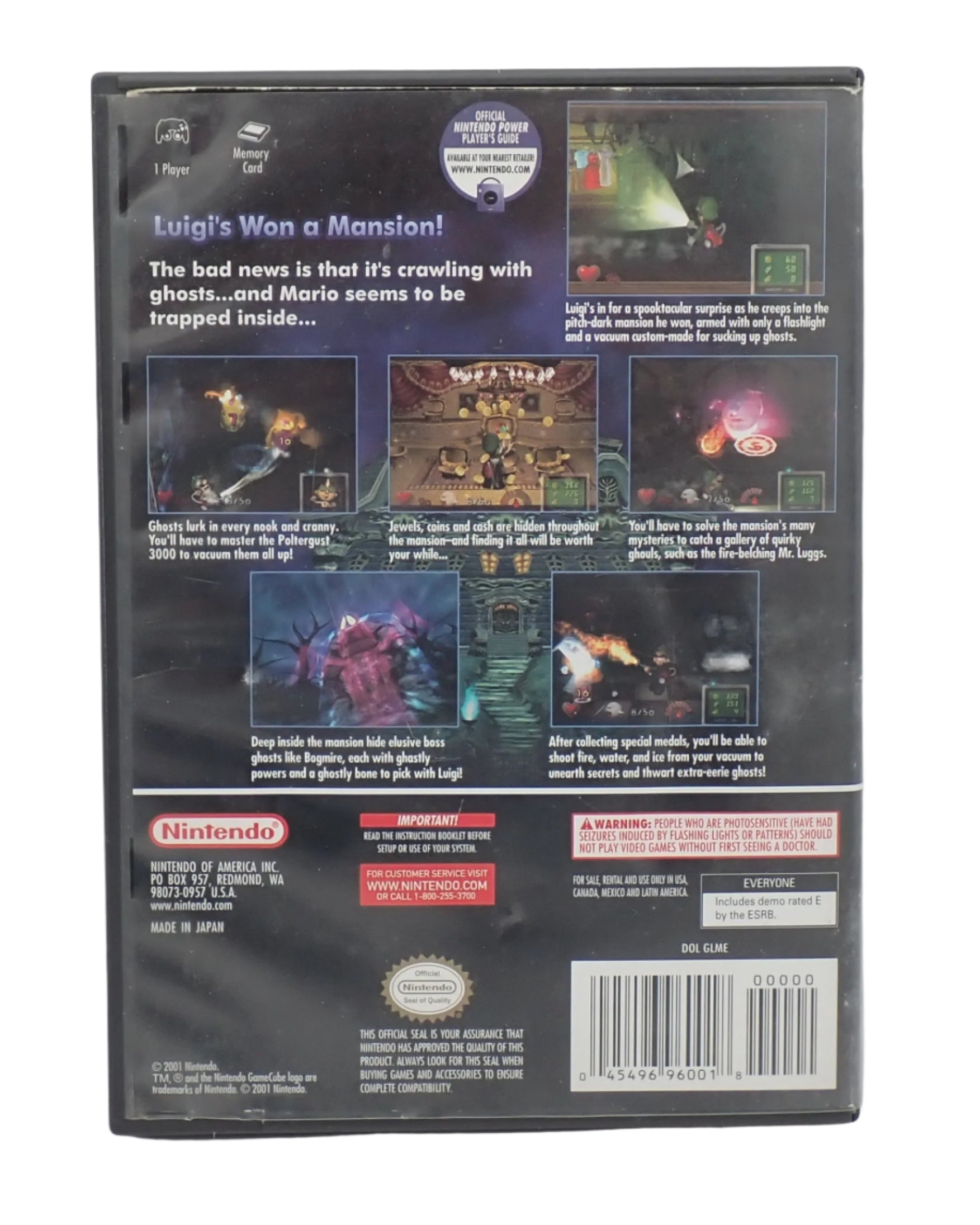 Luigi's Mansion - Nintendo Gamecube