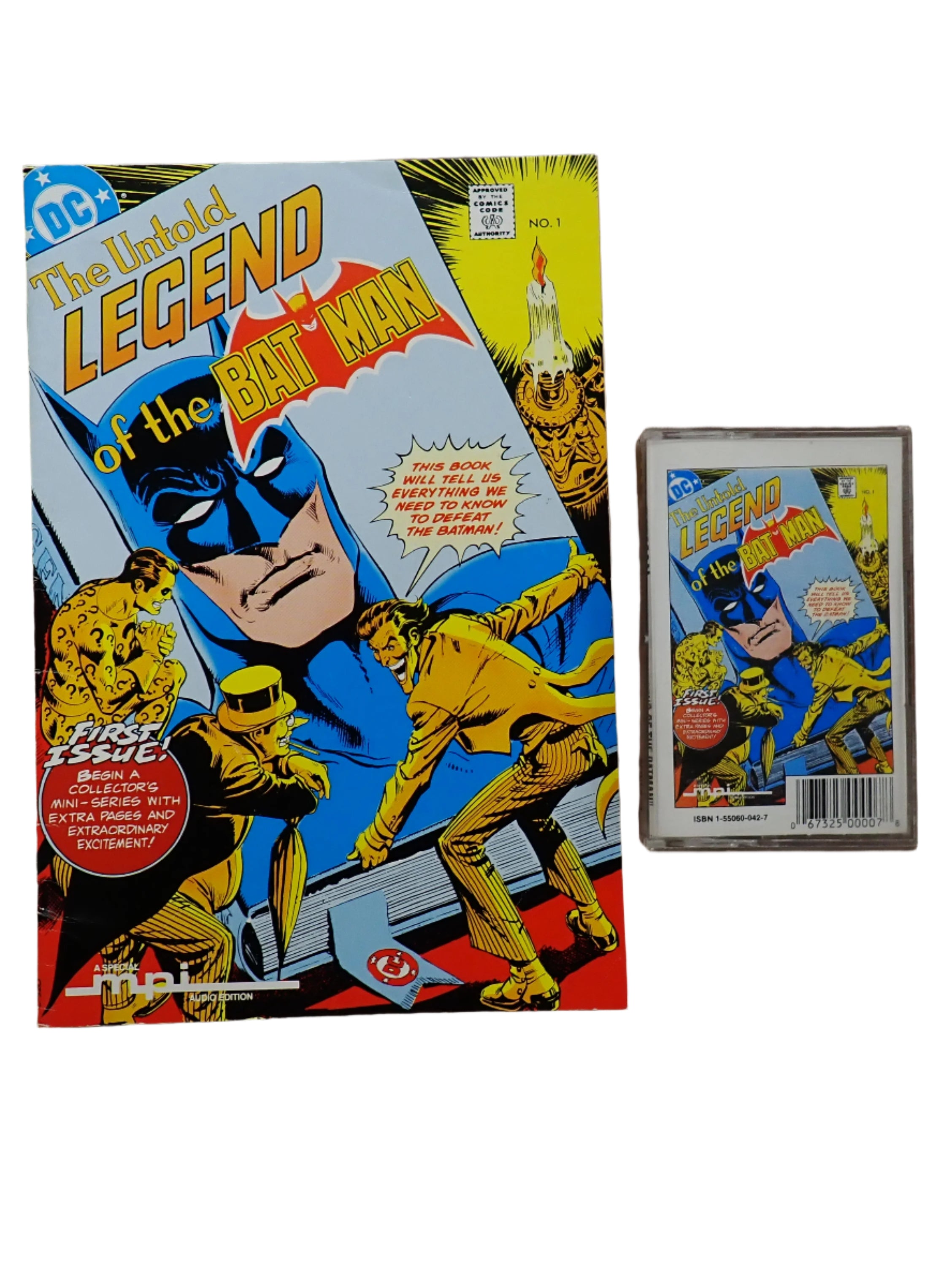 The Untold Legend of the Batman #1 w/ Cassette