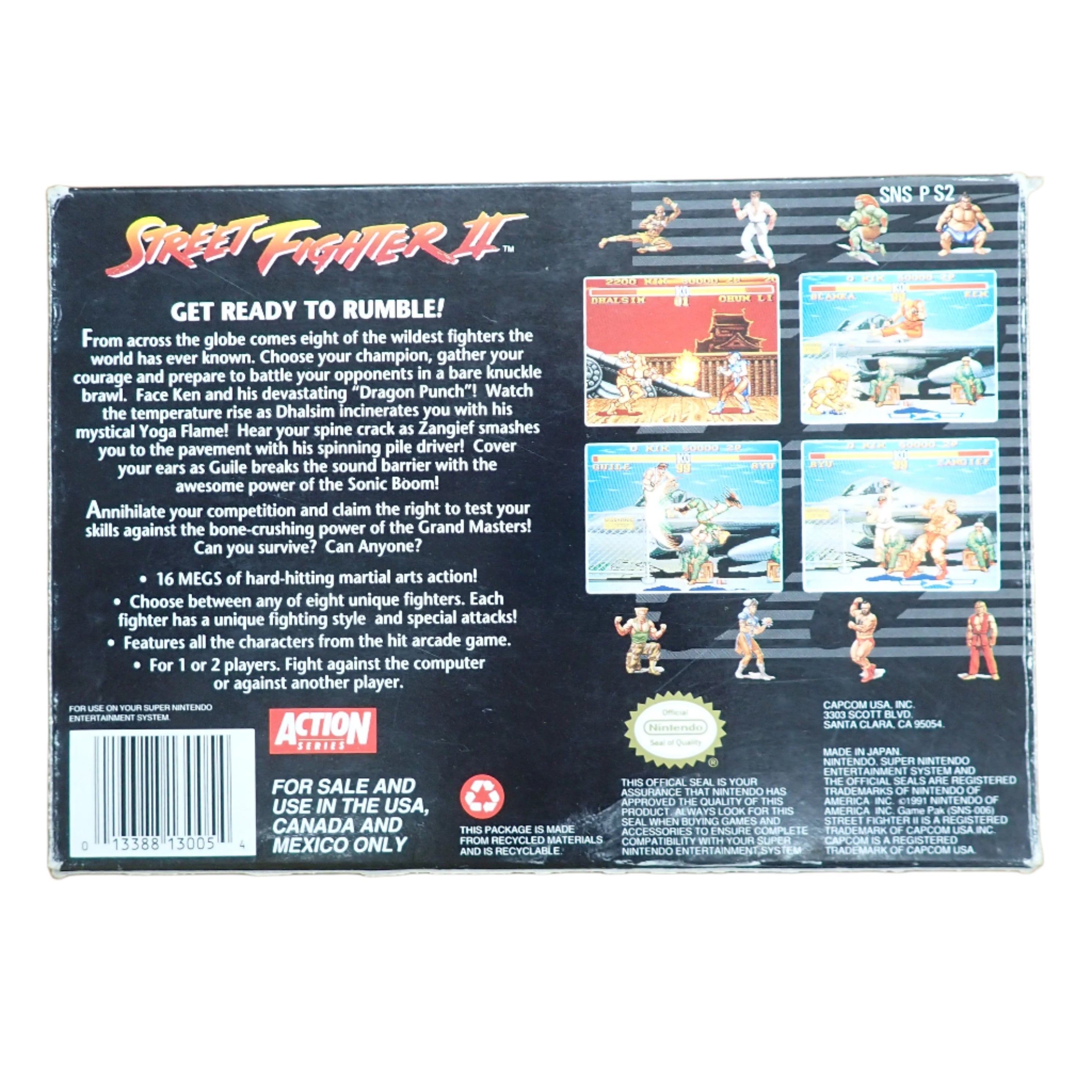 Street Fighter II - SNES