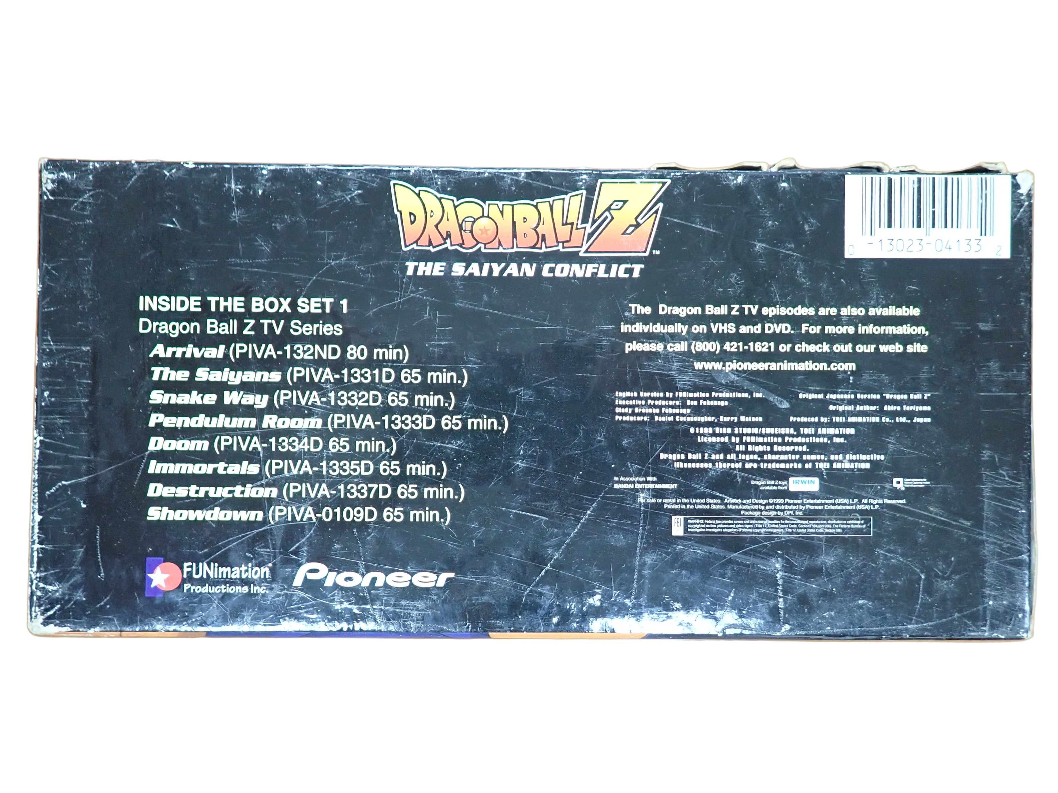 DBZ the Saiyan Conflict Box Set