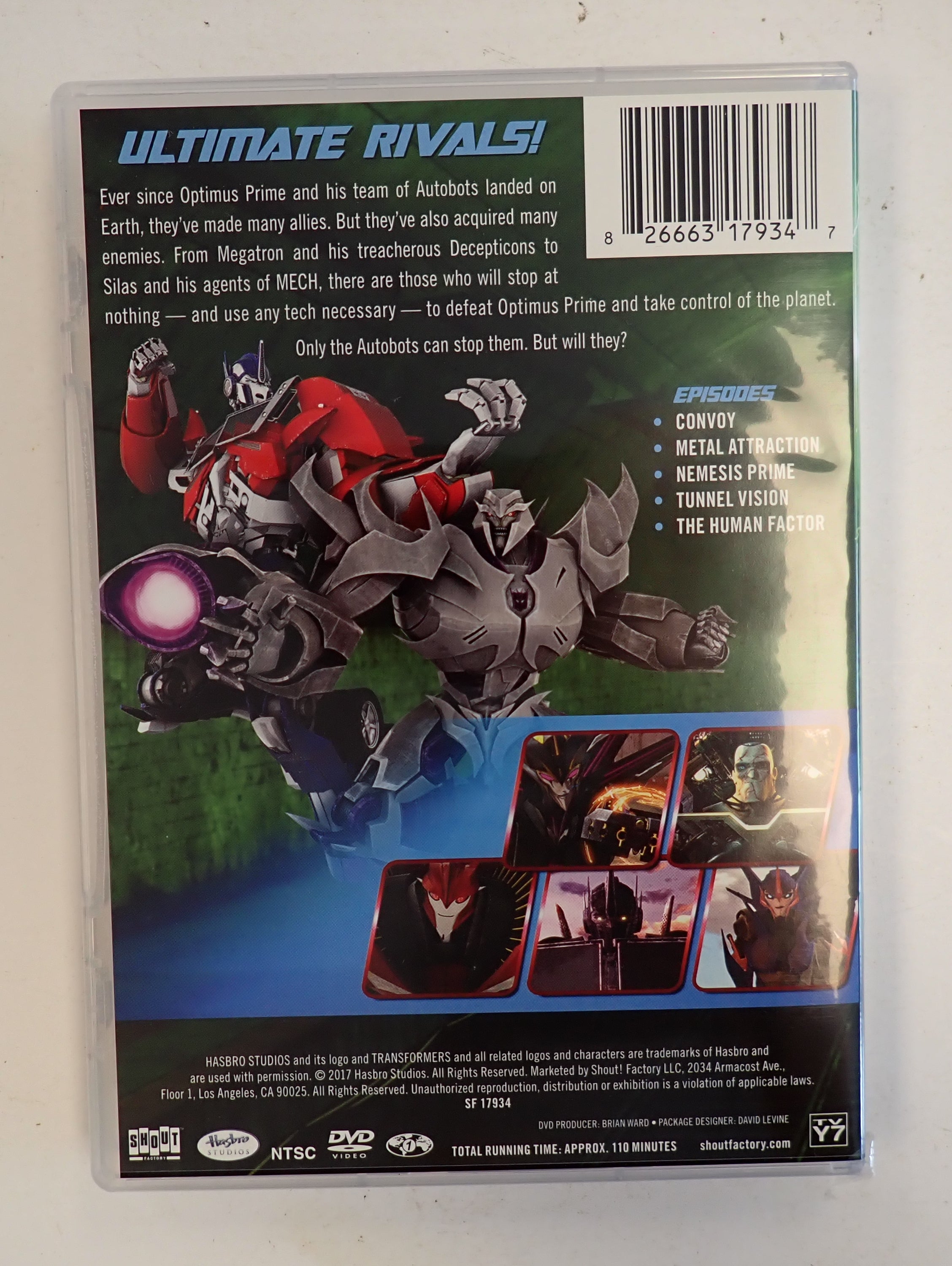Transformers Prime: Ultimate Rivals - DVD