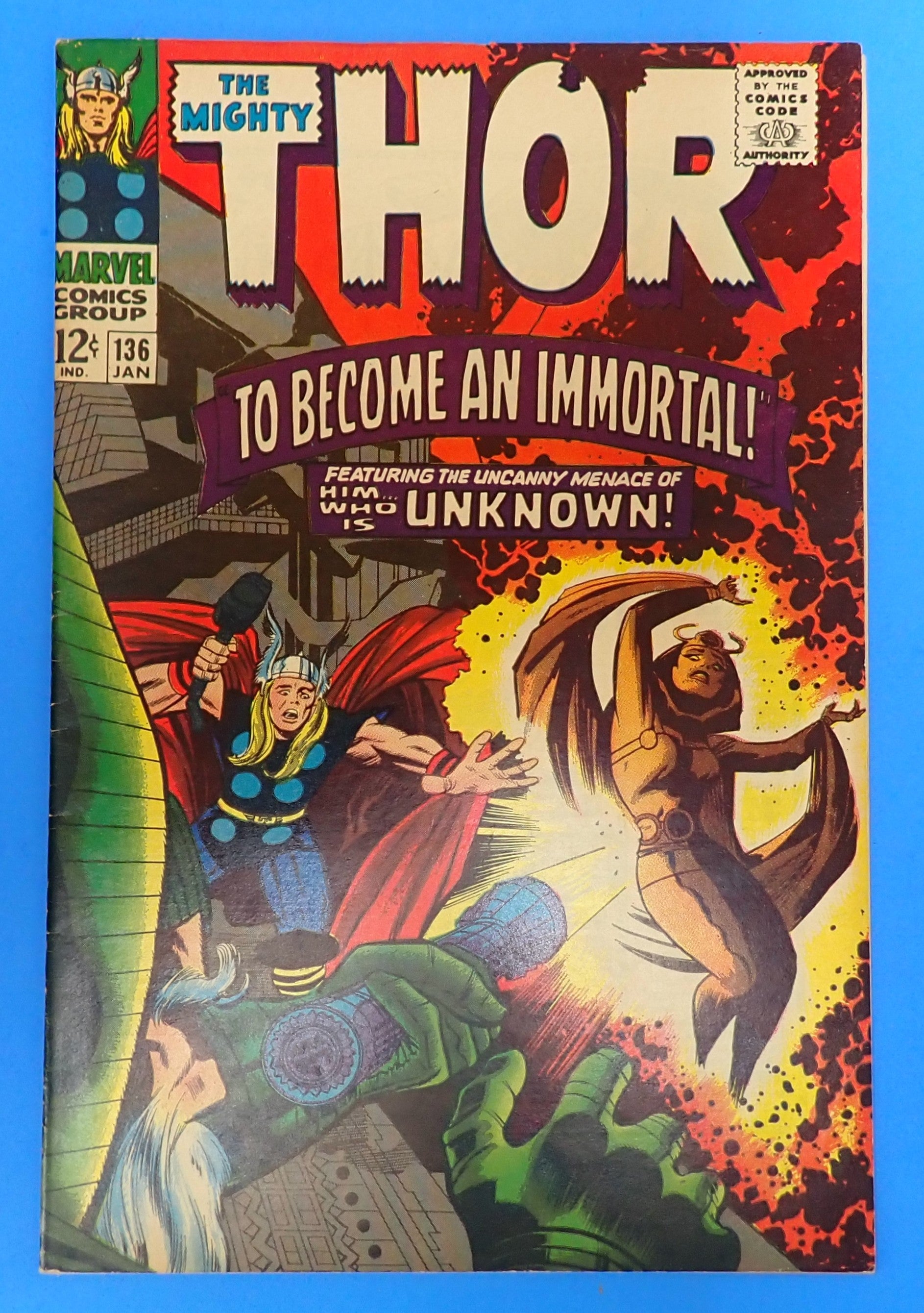 Thor #136 (1967) - FN (6.0) - 1st App. Sif in Mainline Thor
