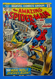 Amazing Spider-Man #125 (1973) - VG+ (4.5) - 2nd App. of Man-Wolf