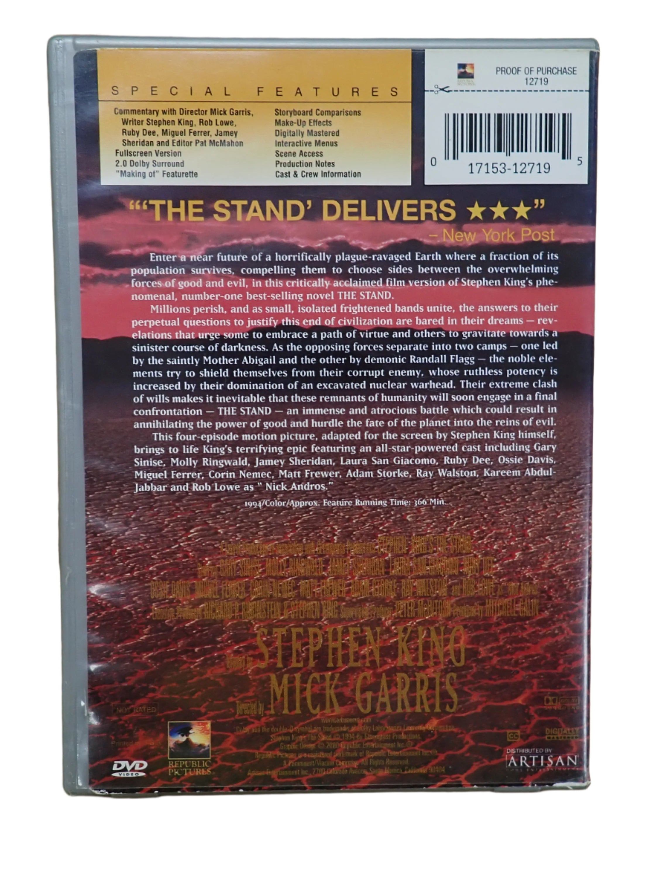 The Stand Special Edition - DVD