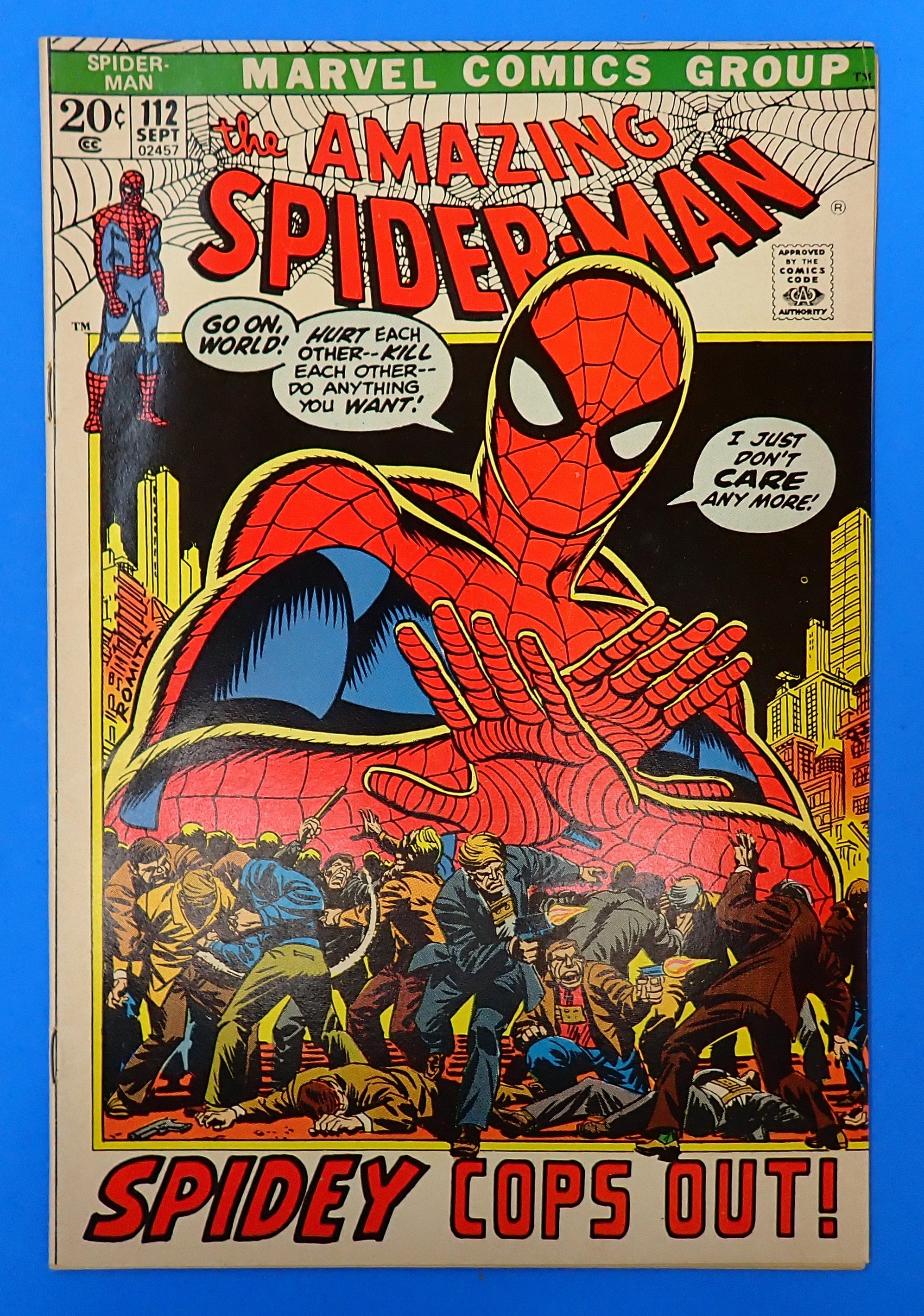 Amazing Spider-Man #112 (1972) - FN (6.0) - Origin Peter Parker