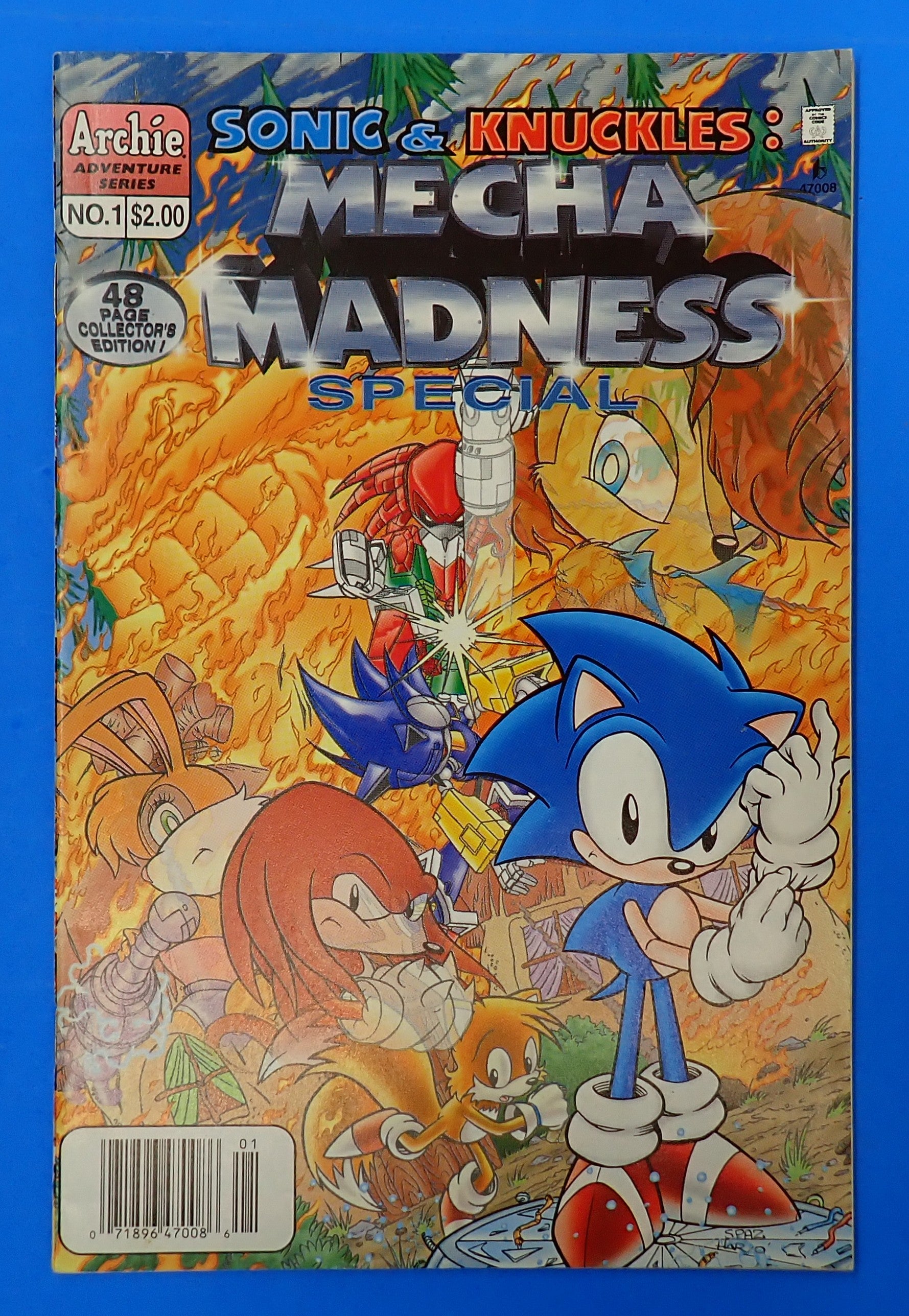 Sonic and Knuckles: Mecha Madness Special #1 (1996) - FN (6.0)